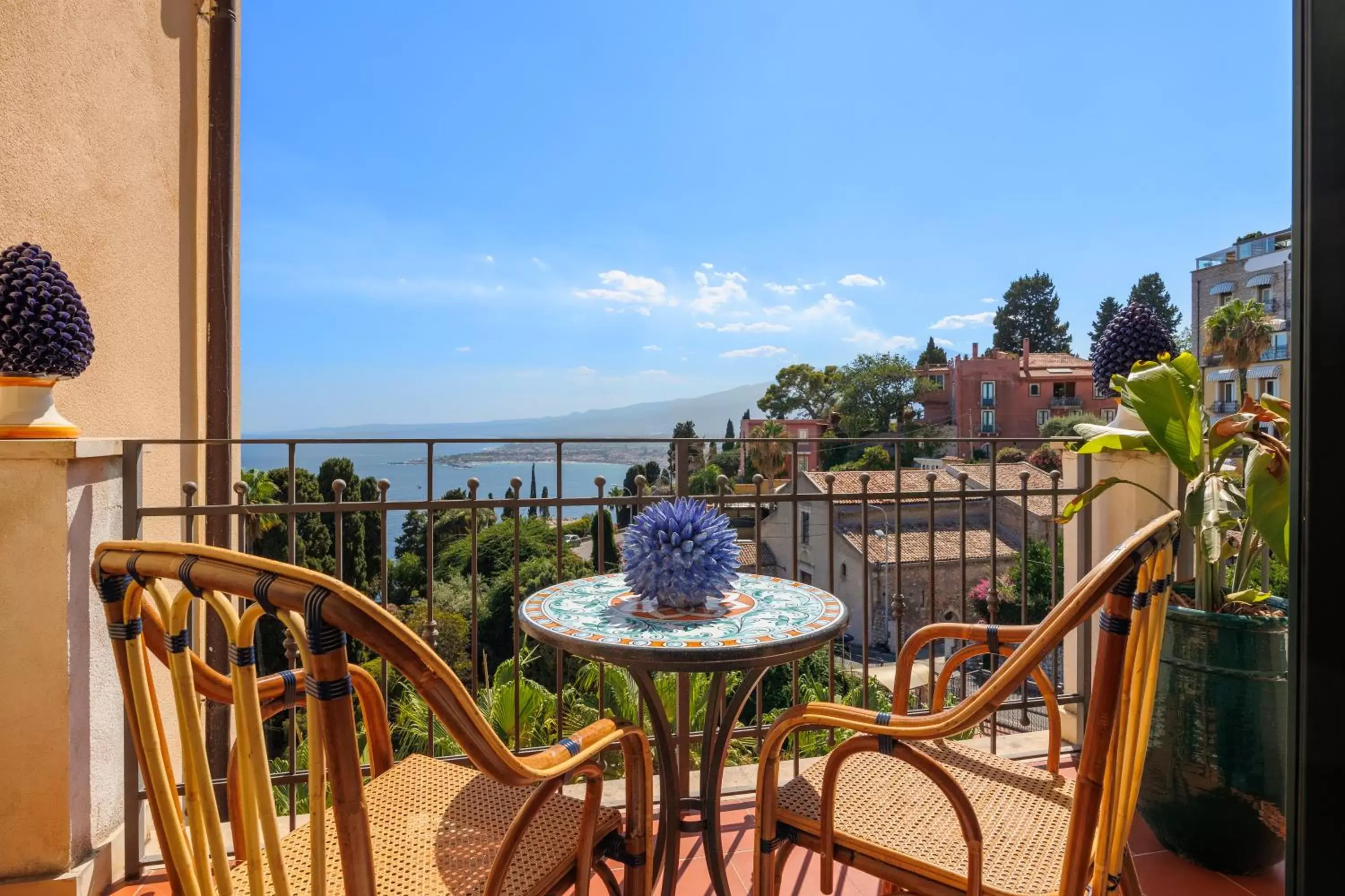 Balcony/Terrace in Grand Hotel San Pietro Relais & Chateaux