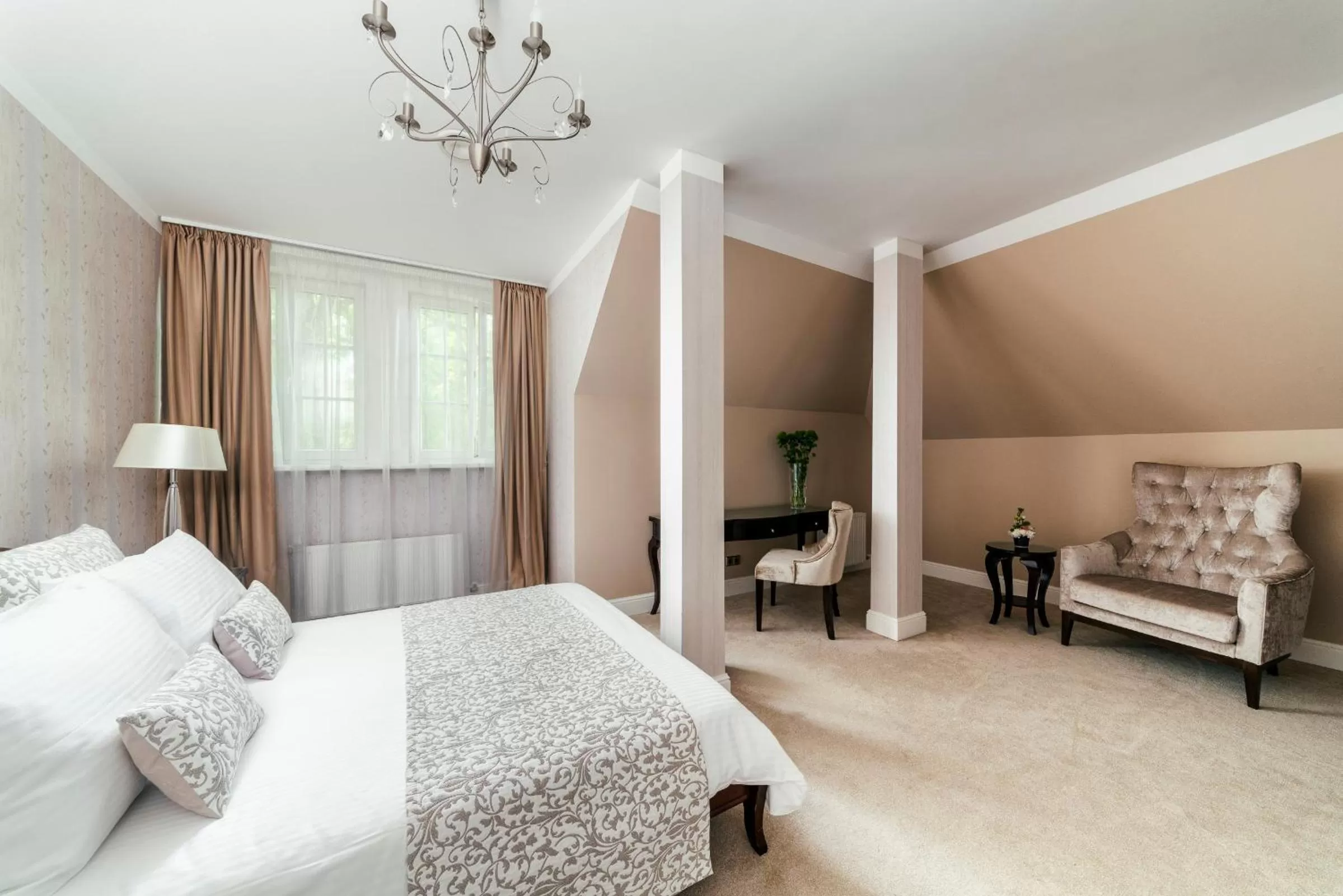 Bed in Baltic Beach Hotel & SPA