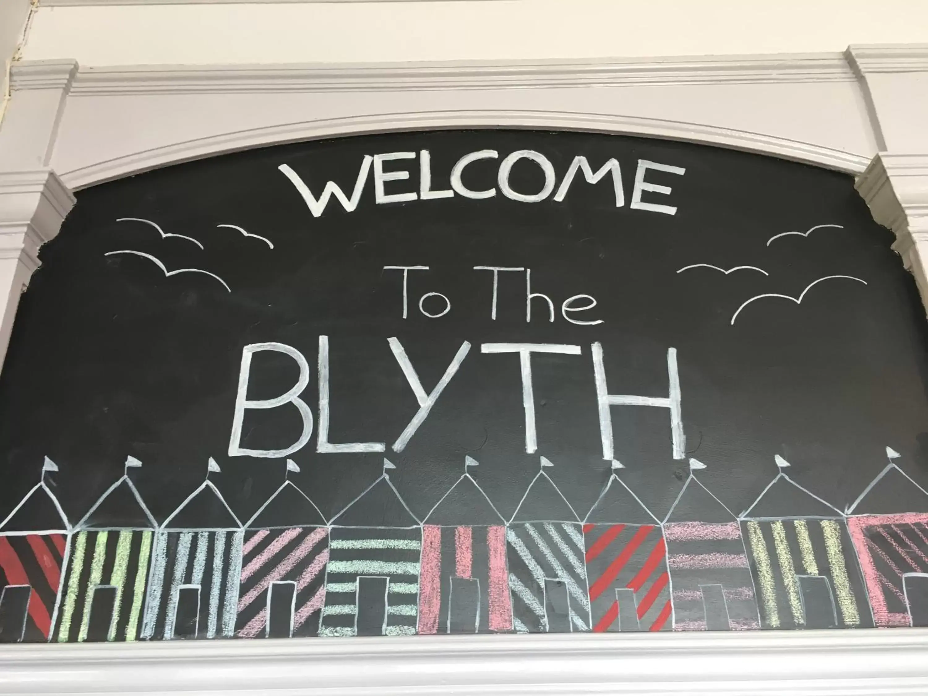 Lobby or reception, Property Logo/Sign in Blyth Hotel