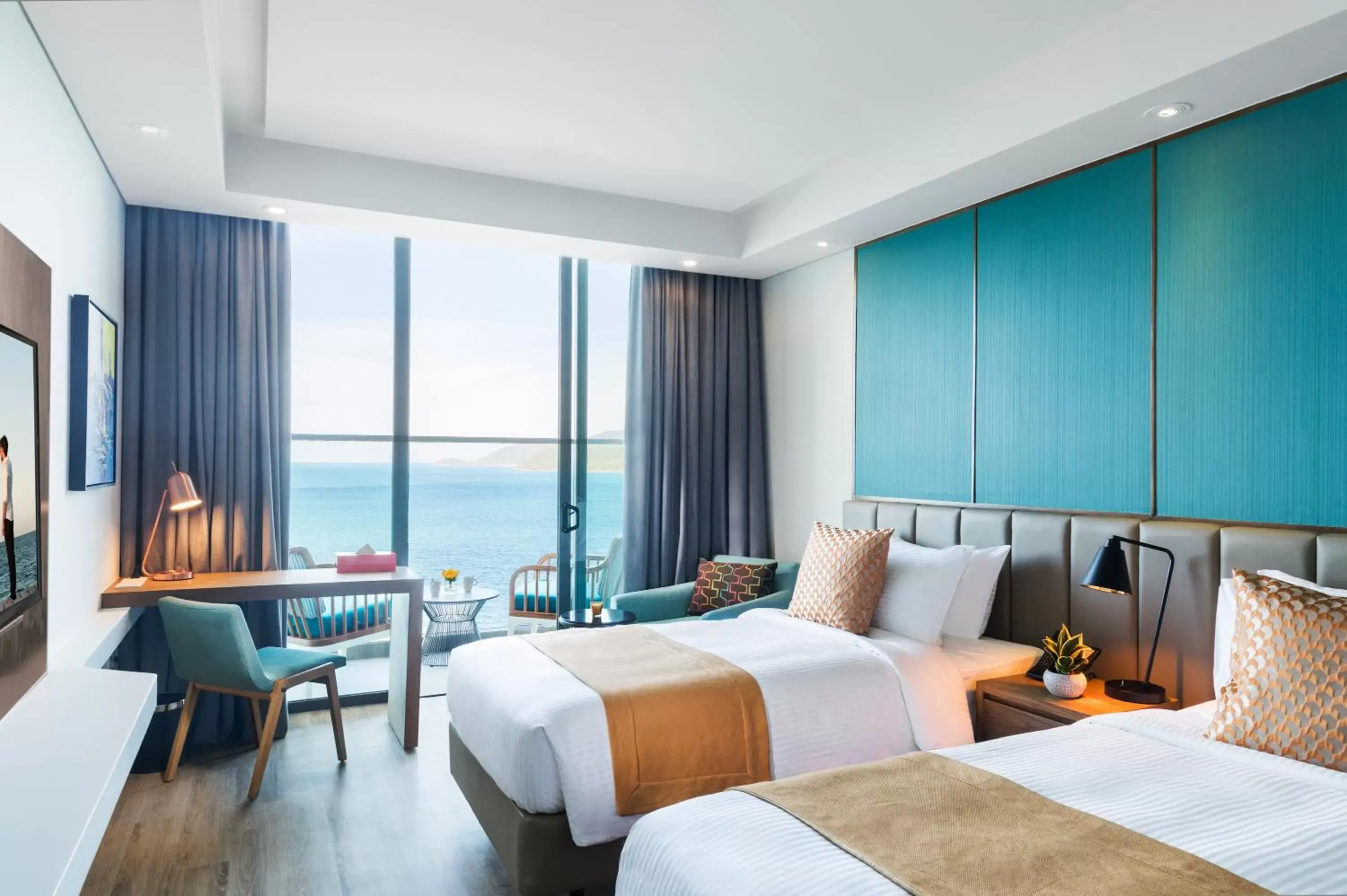 Bedroom in Citadines Bayfront Nha Trang