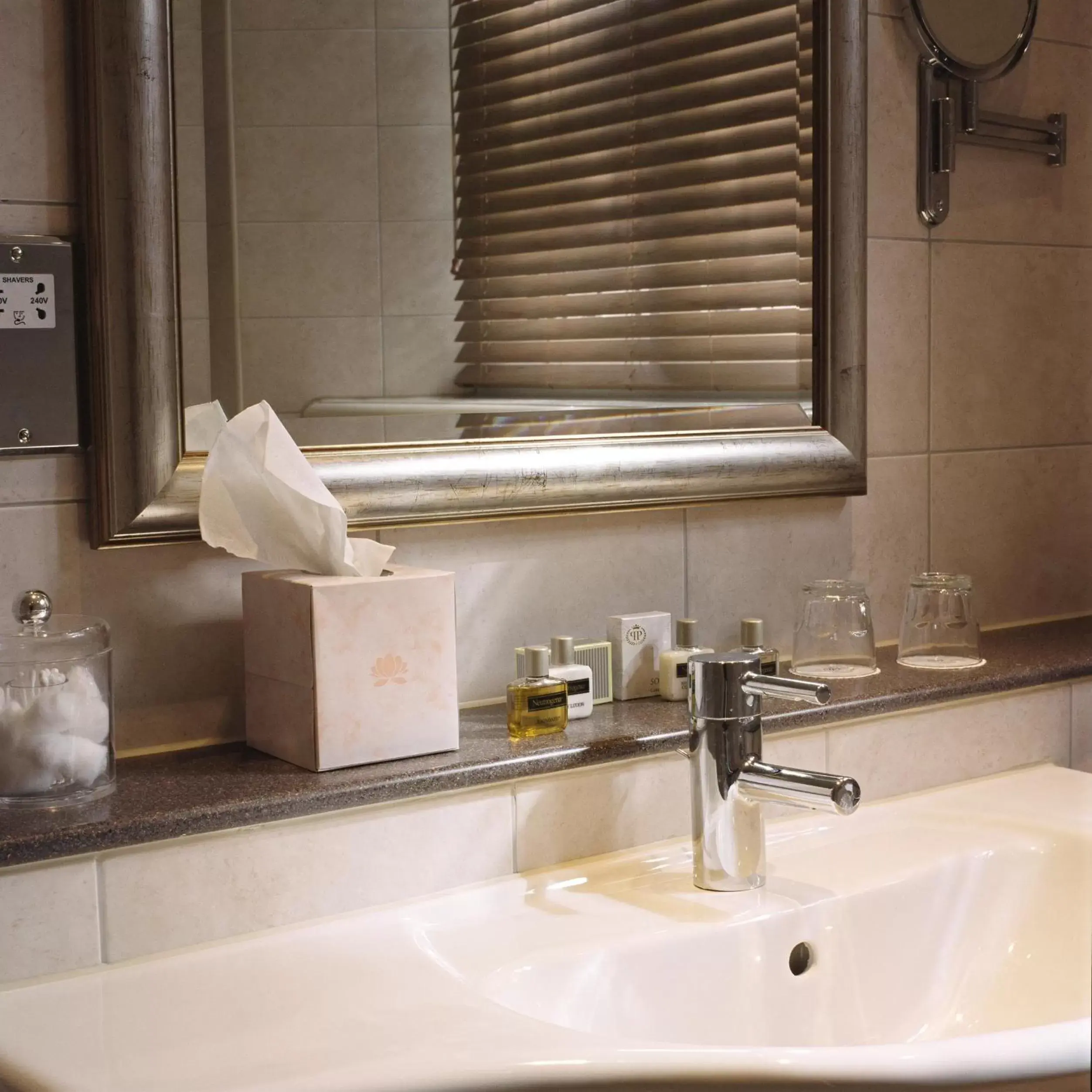 Bathroom in Redworth Hall Hotel- Part of the Cairn Collection