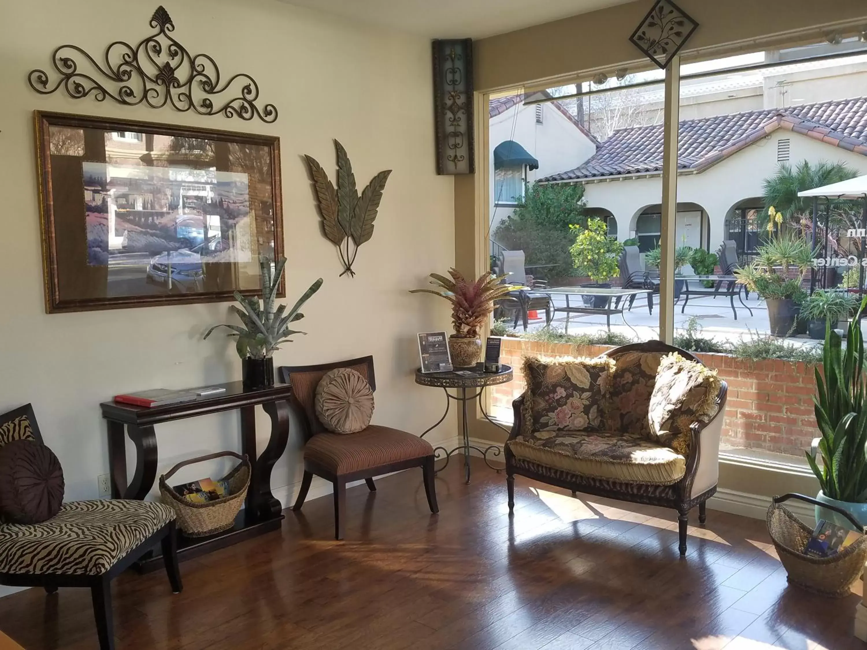 Lobby or reception in Los Gatos Garden Inn Hotel Lobby or reception in Los Gatos Garden Inn Hotel