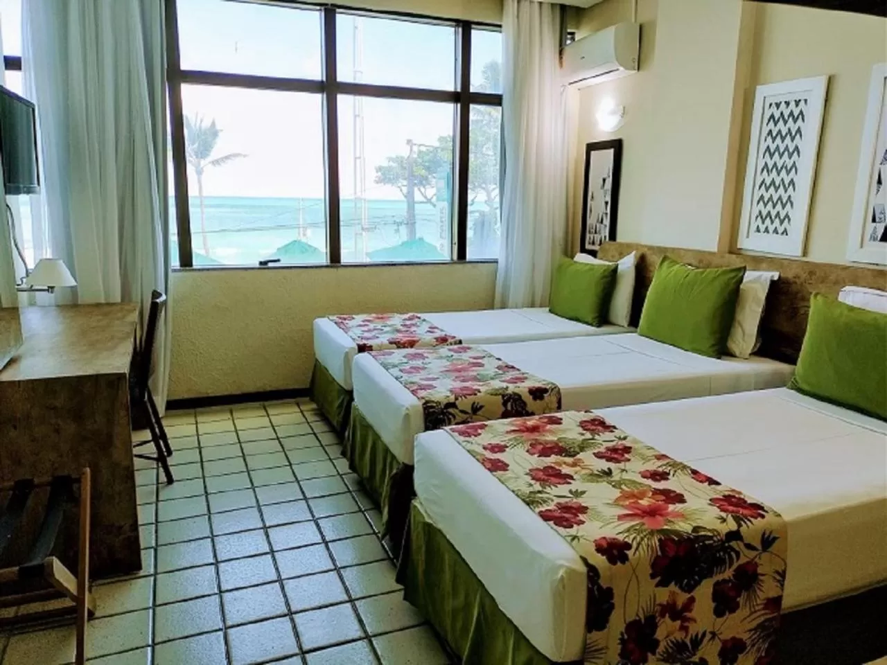 Bedroom, Bed in Hotel Golden Park Recife Boa Viagem By Nacional Inn