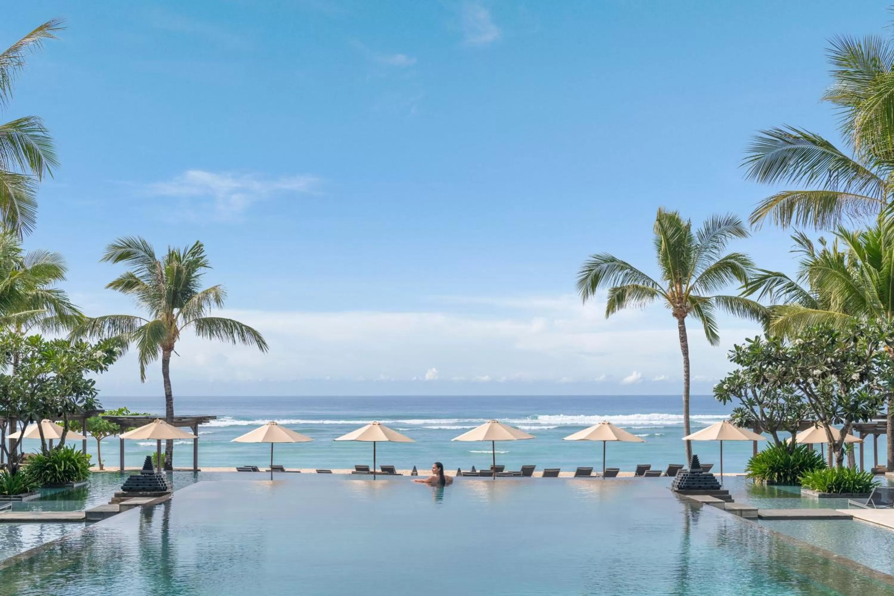 Swimming pool in The Ritz-Carlton Bali