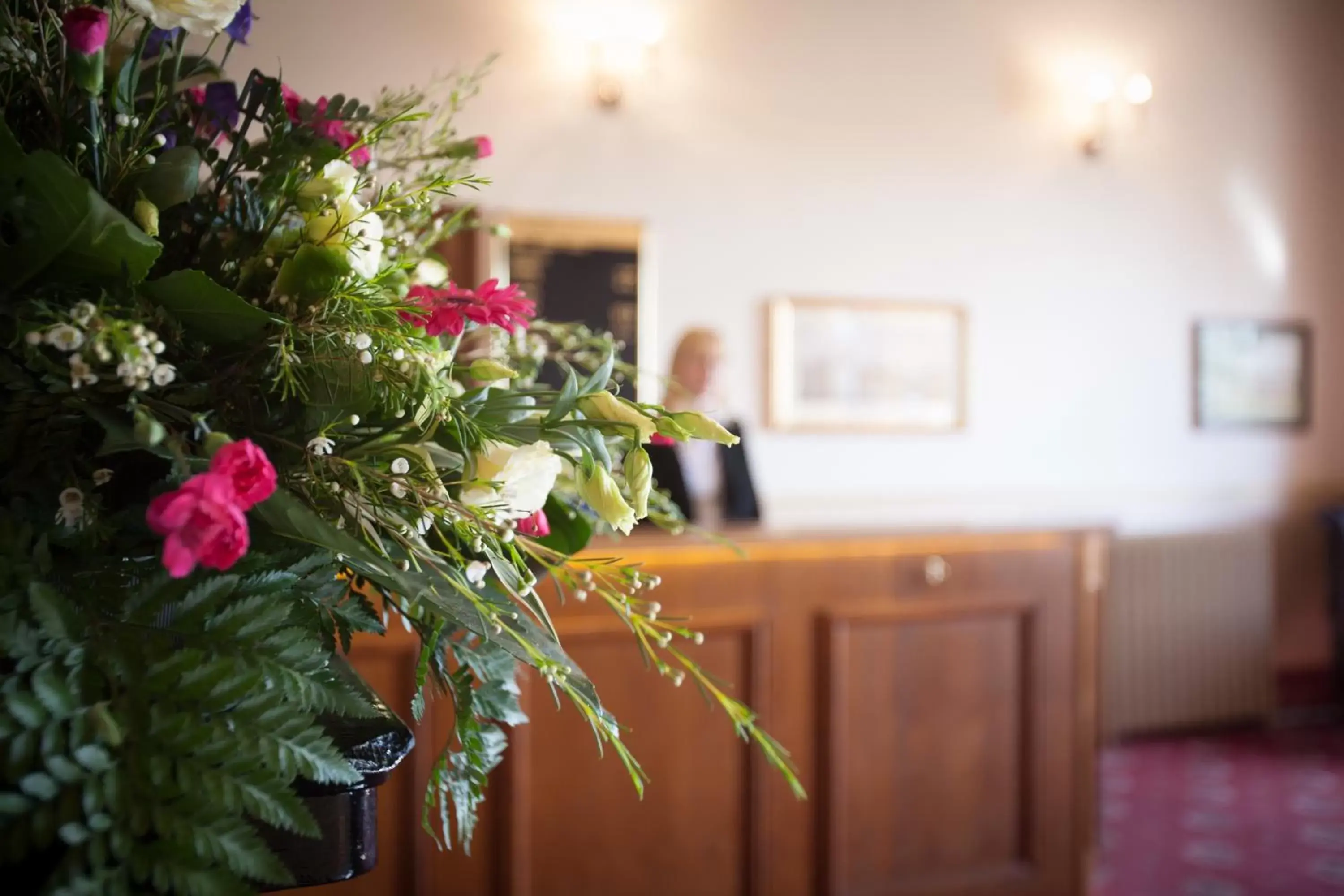 Lobby or reception in Wortley Hall Sheffield