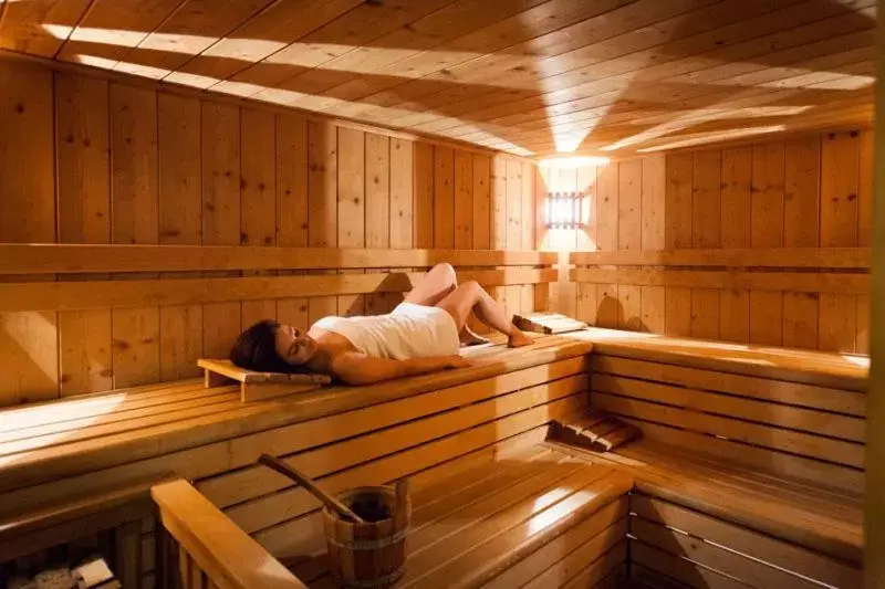 Sauna in Sartori's Hotel