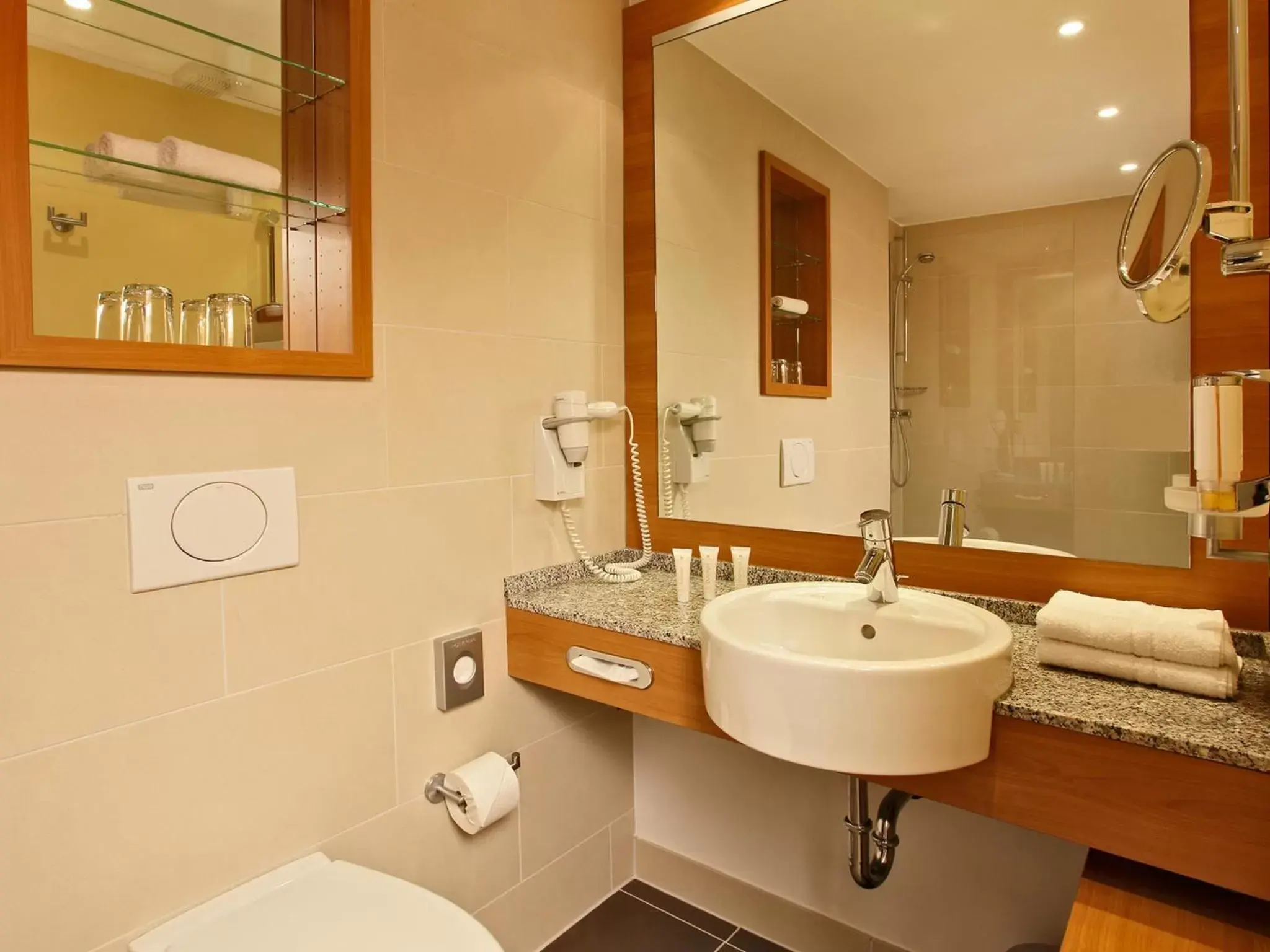 Bathroom in H+ Hotel Willingen Bathroom in H+ Hotel Willingen