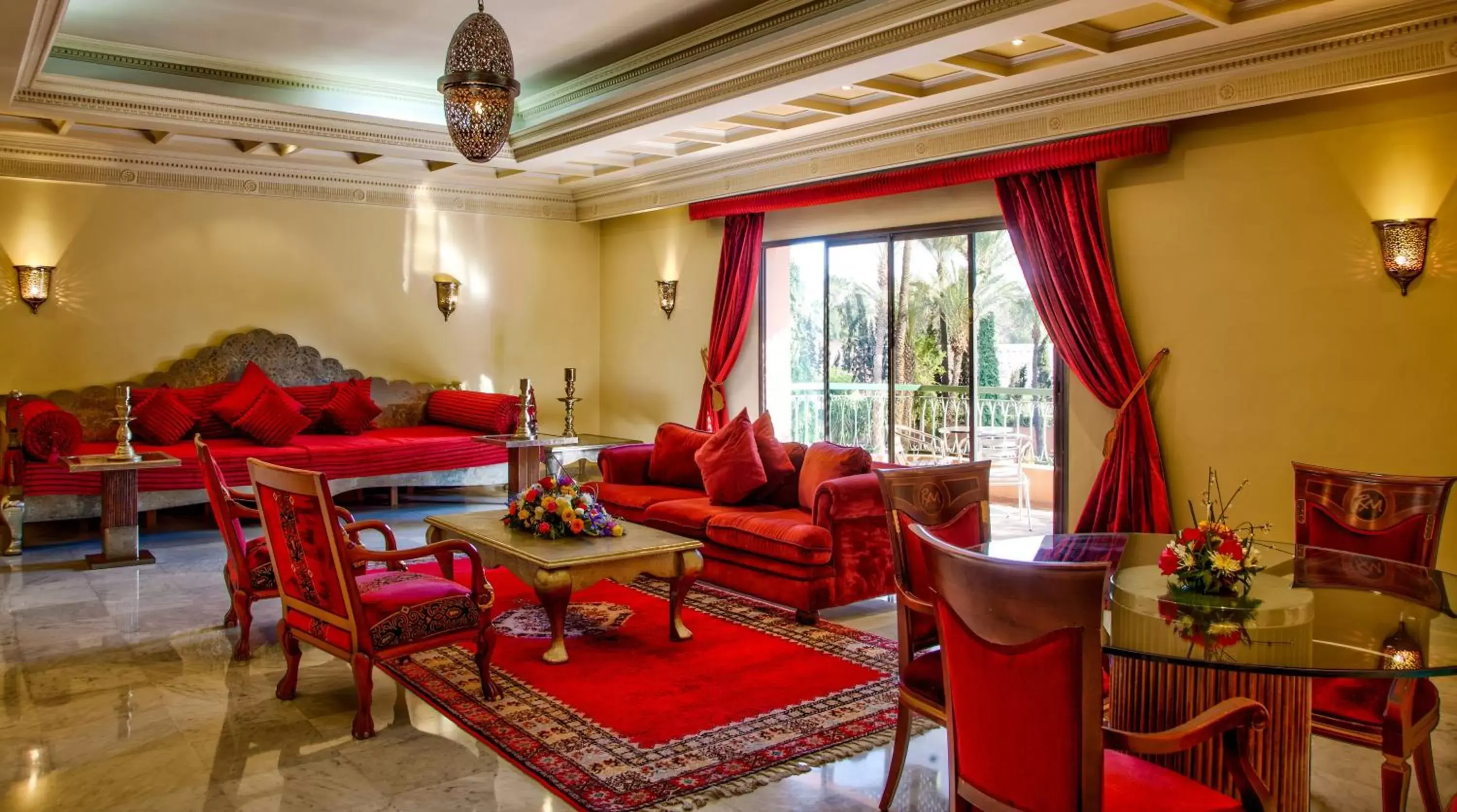 Living room, Seating Area in Royal Mirage Deluxe