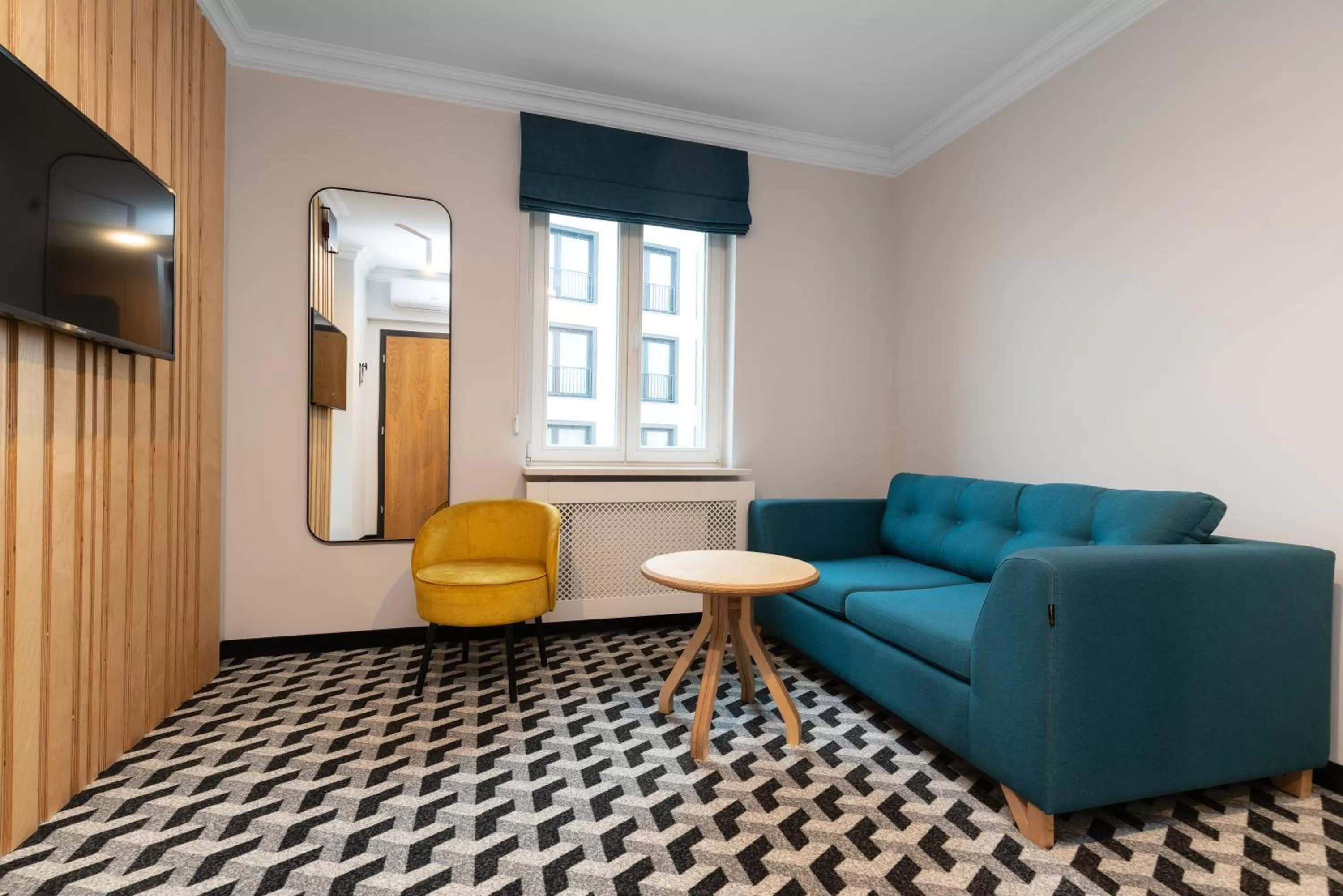 Living room in Hotel Tulip Residences Warsaw Targowa