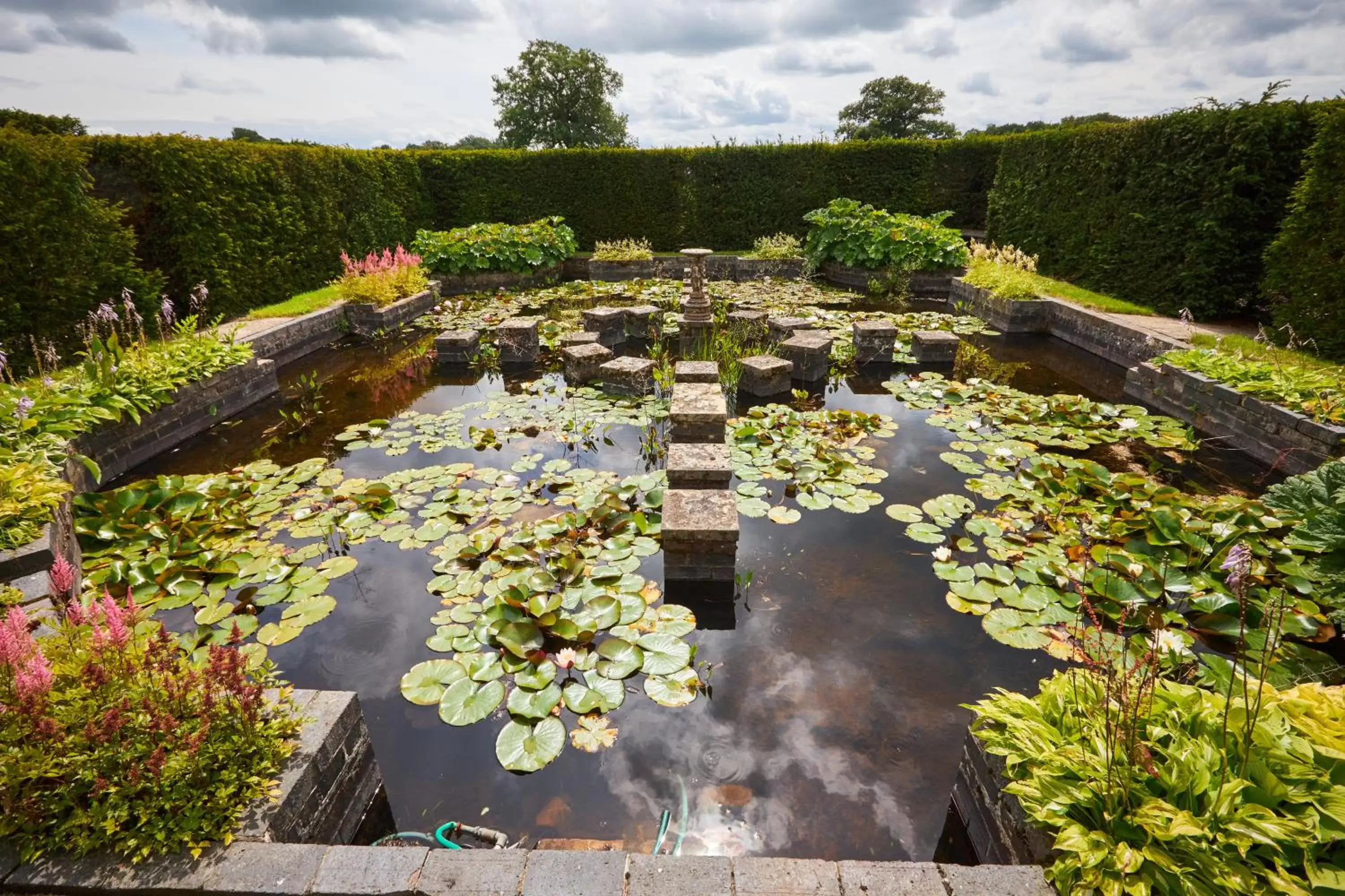 Bird's-eye View in Hoar Cross Hall