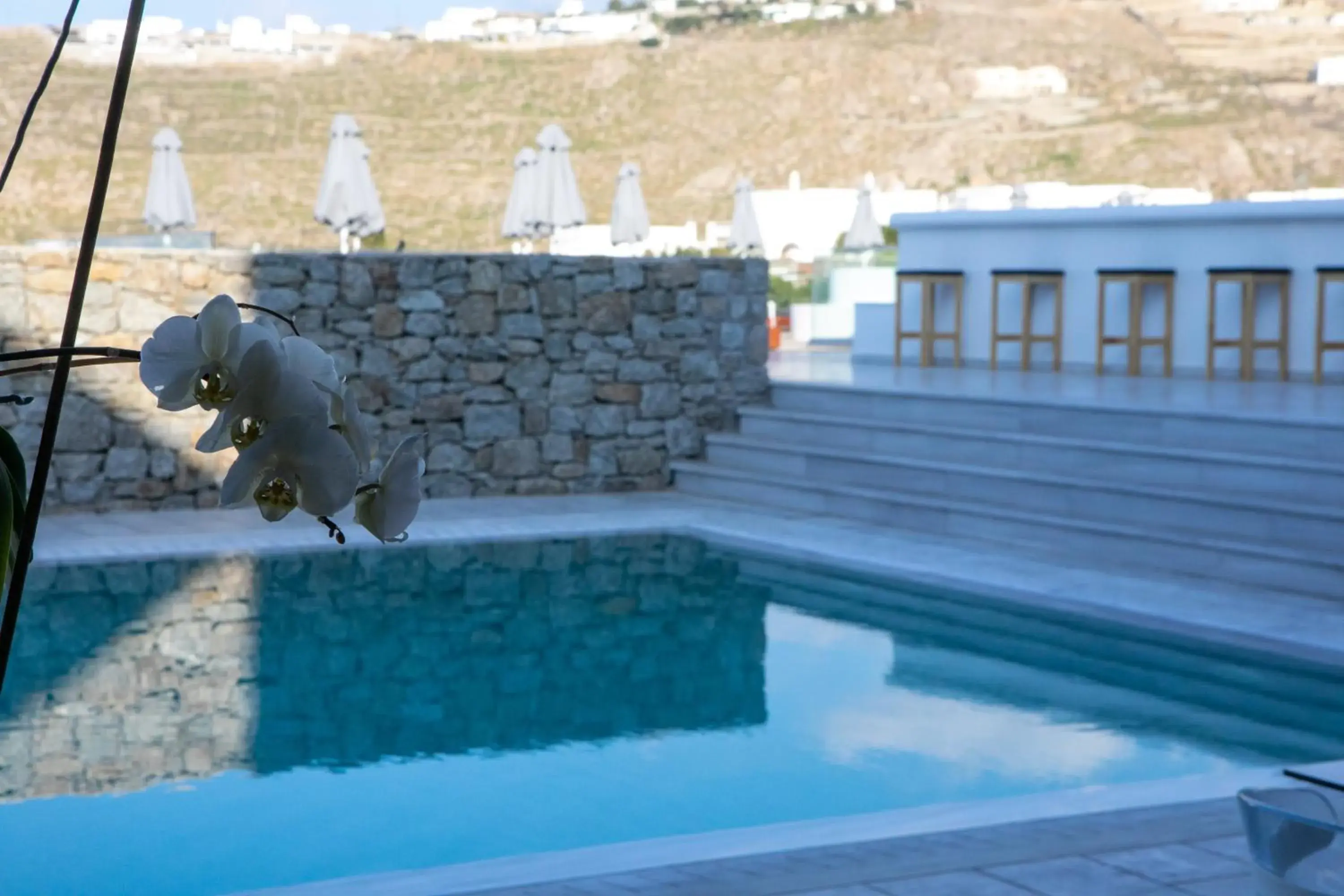 Swimming Pool in The George Hotel Mykonos