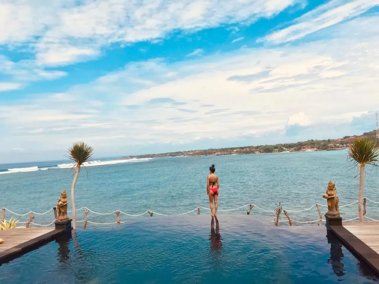 People in Nusa Veranda Sunset Villas & Restaurant