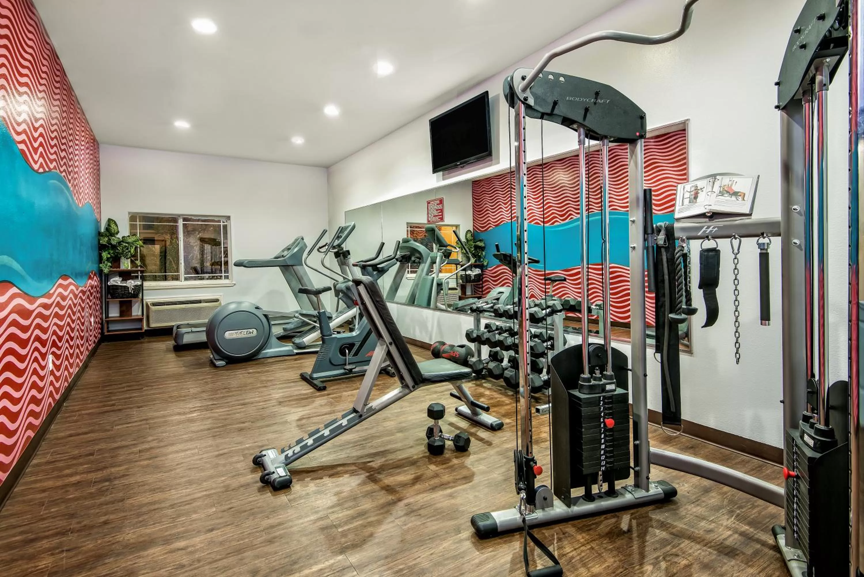 Fitness centre/facilities in La Copa Inn Beach Hotel