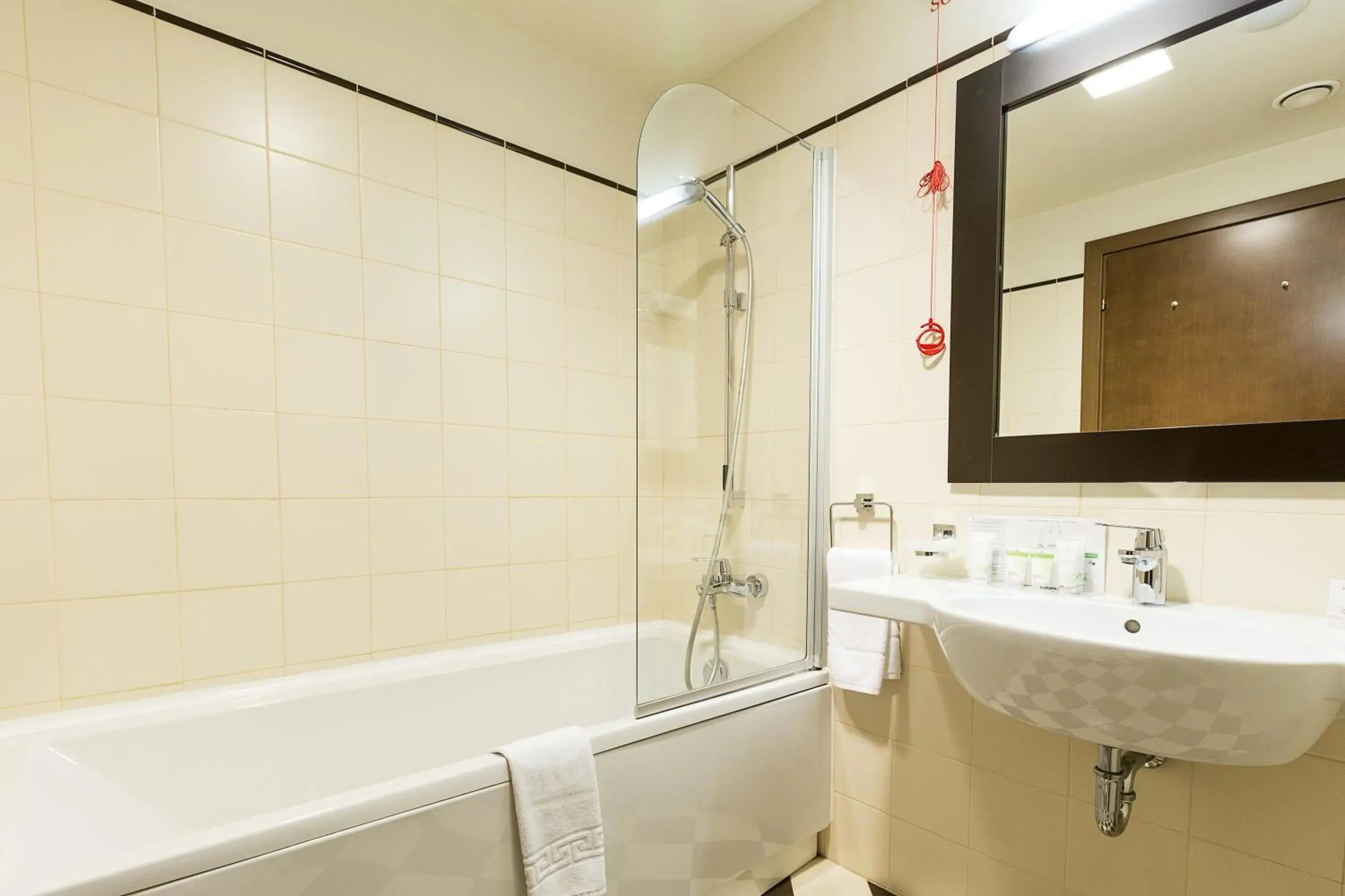 Bathroom in Europa Royale Bucharest Bathroom in Europa Royale Bucharest