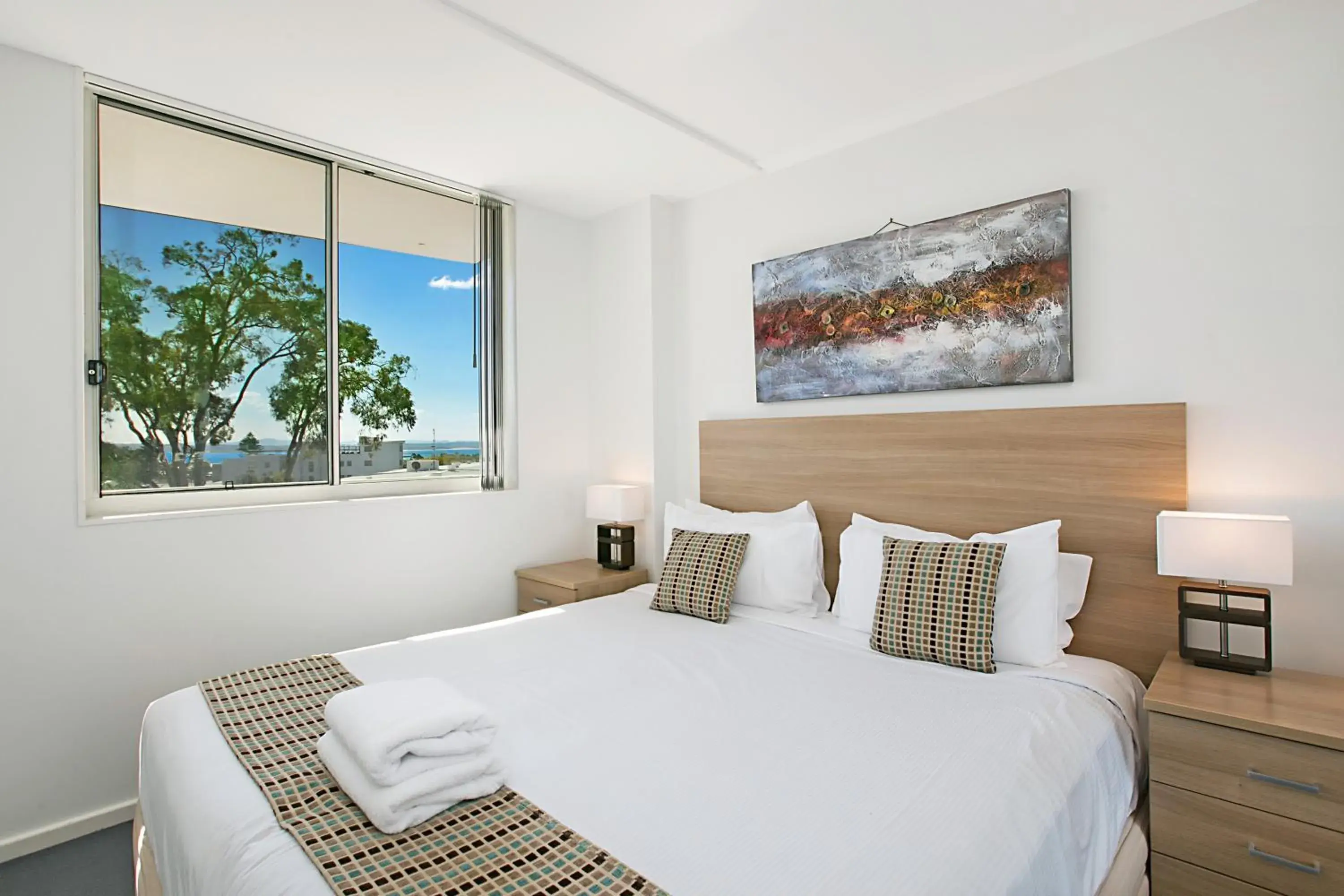 Bedroom, Bed in Mantra Nelson Bay