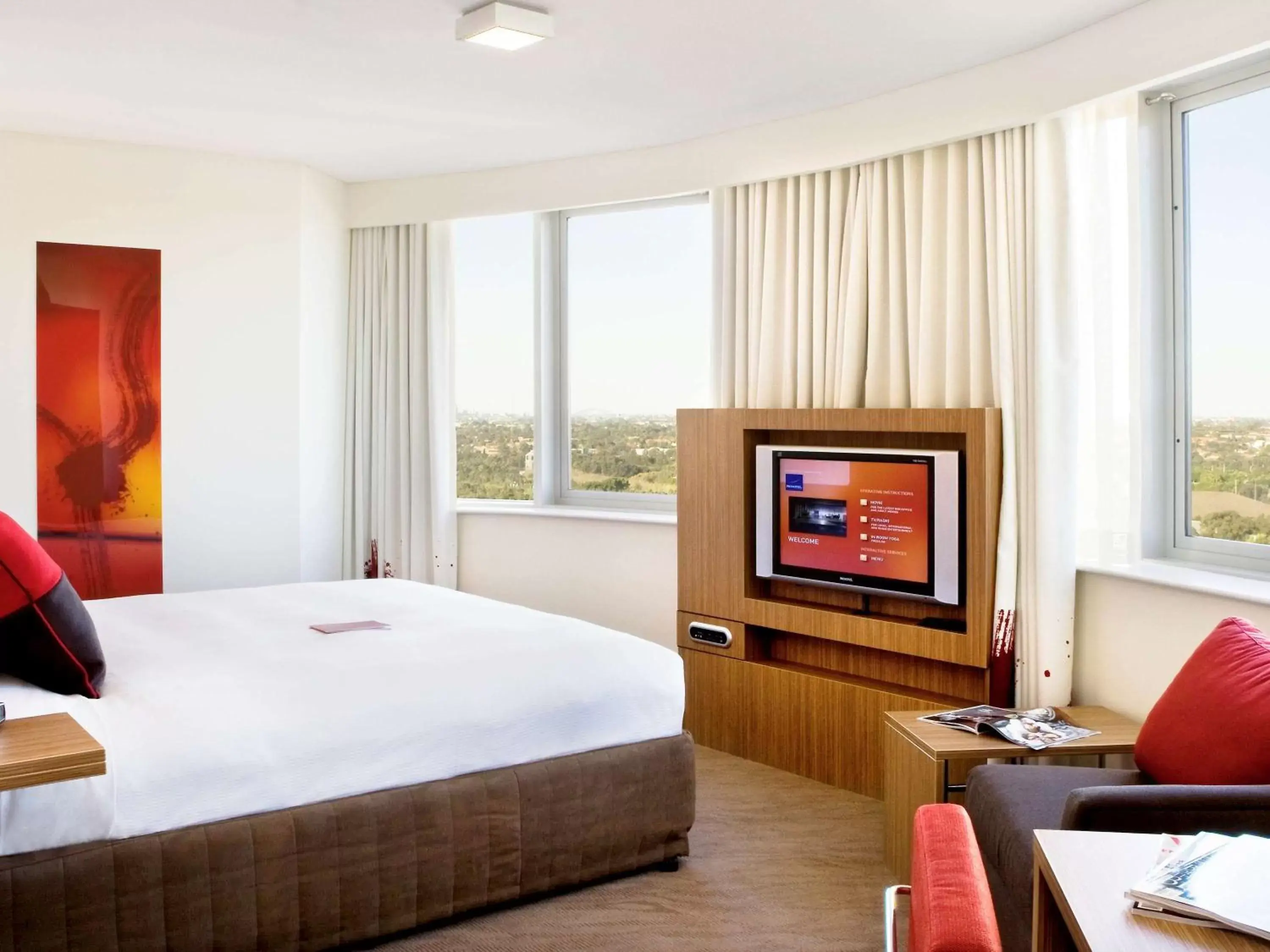 Photo of the whole room, Bed in Novotel Sydney Olympic Park
