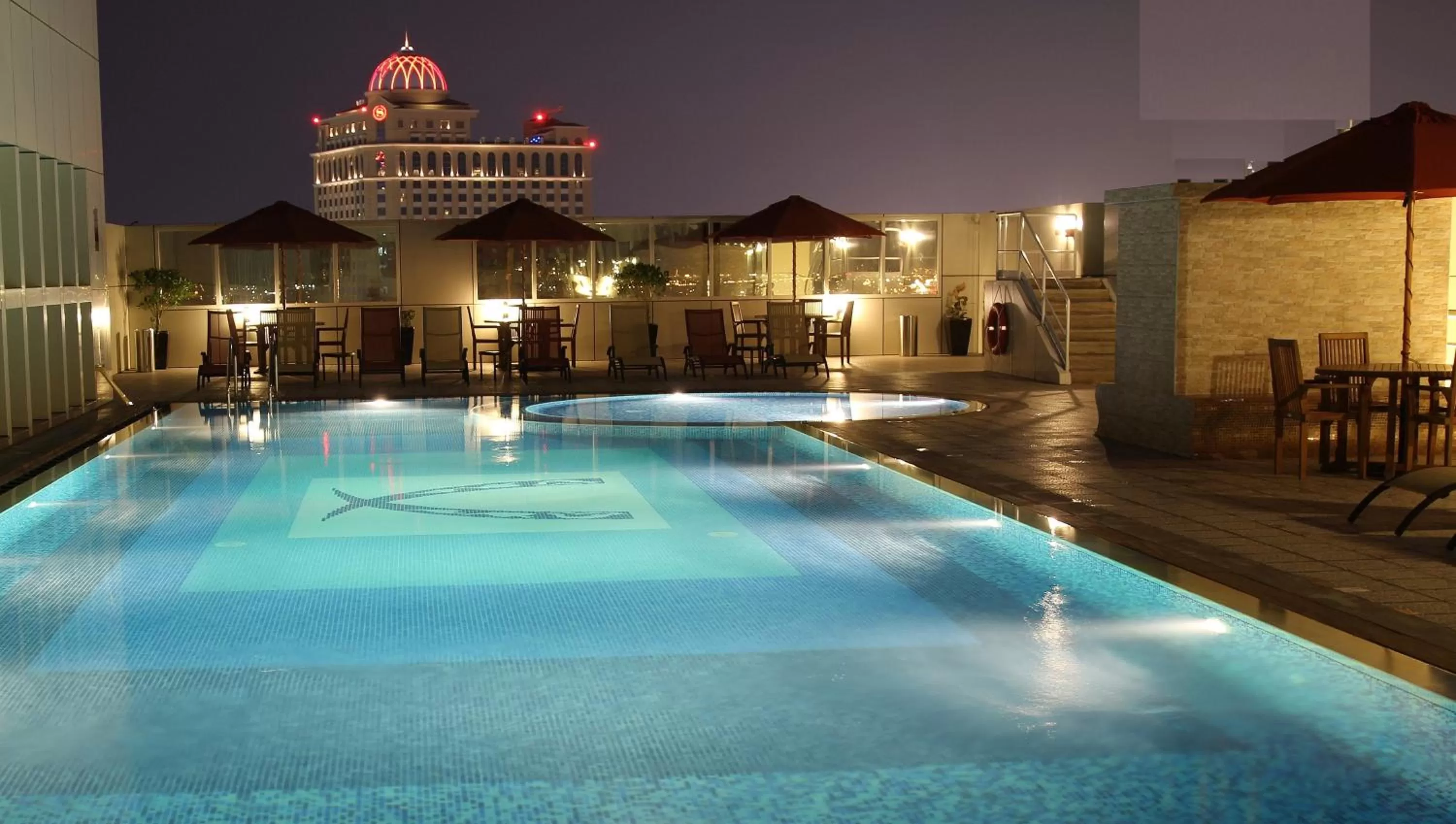 Swimming pool in Ivory Grand Hotel Apartments