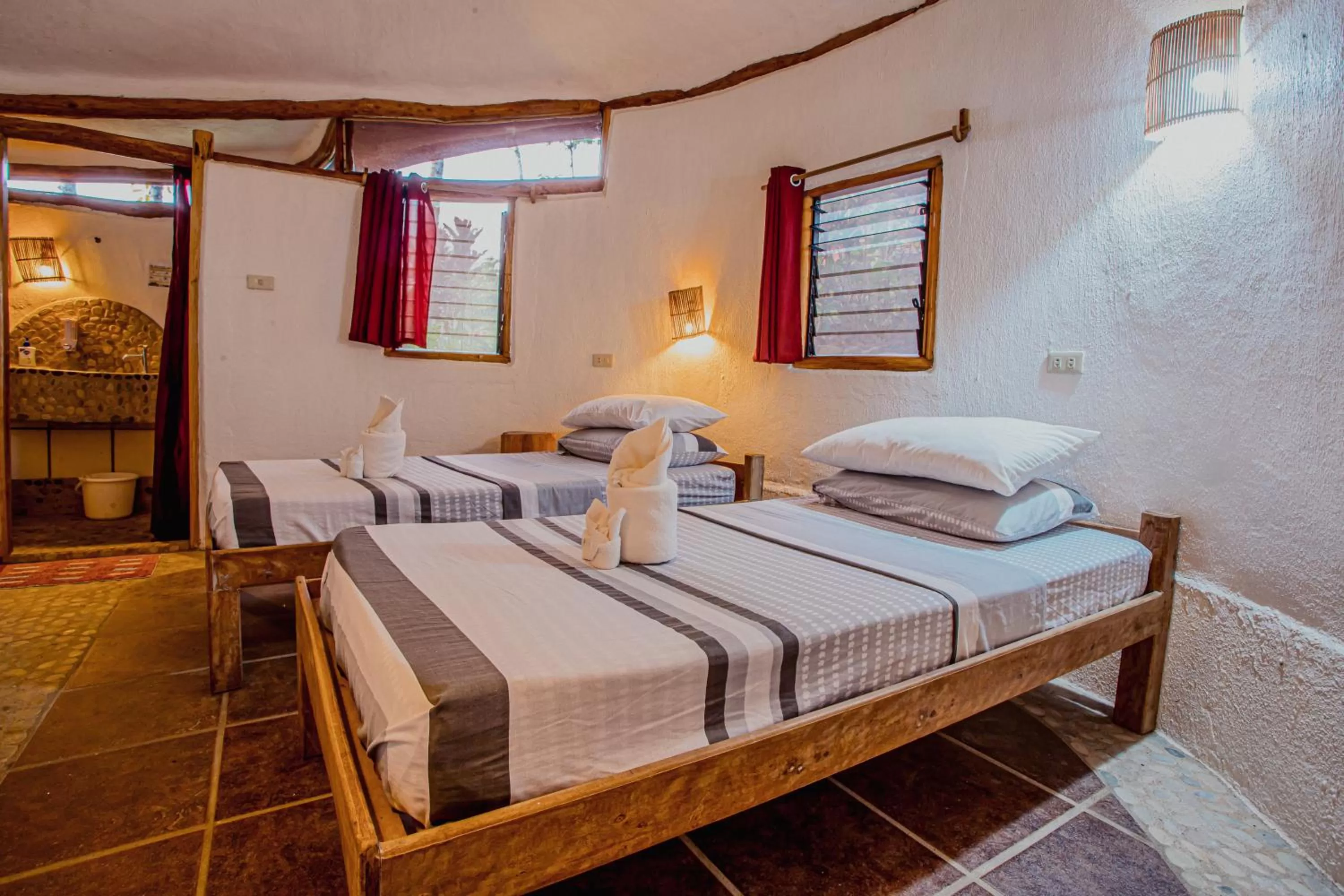 Bedroom, Bed in Atremaru Jungle Retreat