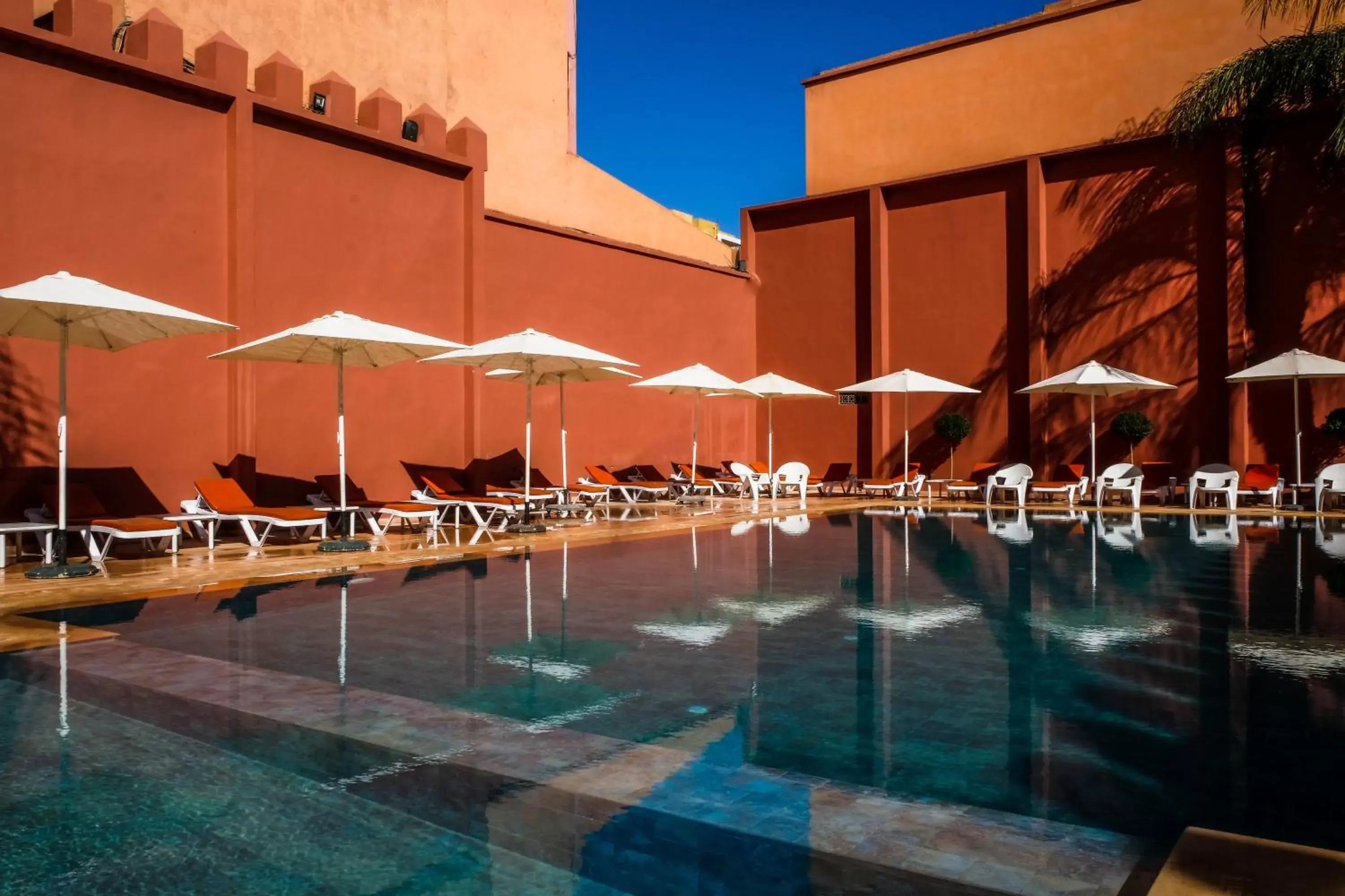 Swimming Pool in Diwane Hotel & Spa Marrakech