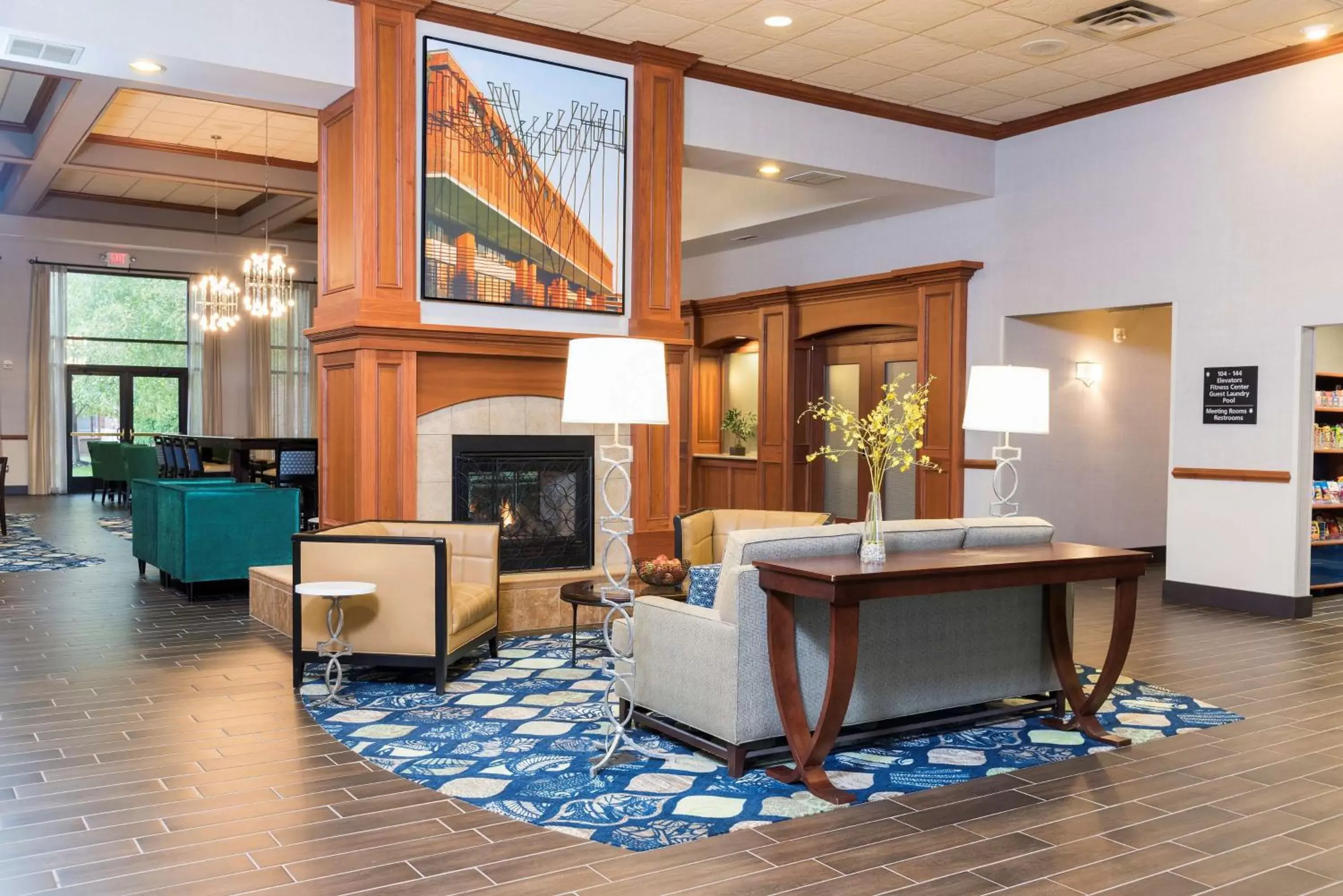 Lobby or reception, Lobby/Reception in Hampton Inn & Suites East Lansing