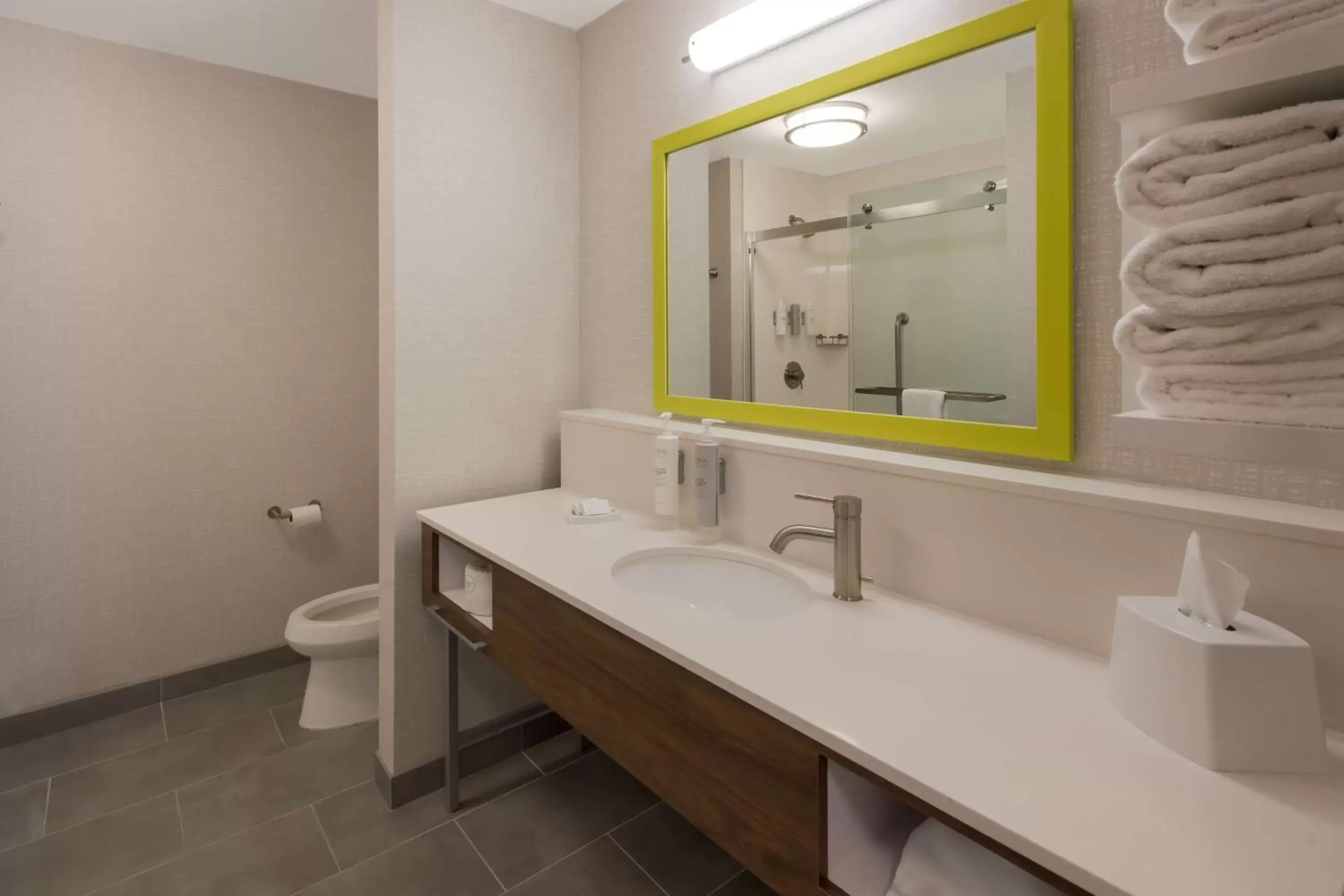 Bathroom in Hampton Inn and Suites Fredericksburg