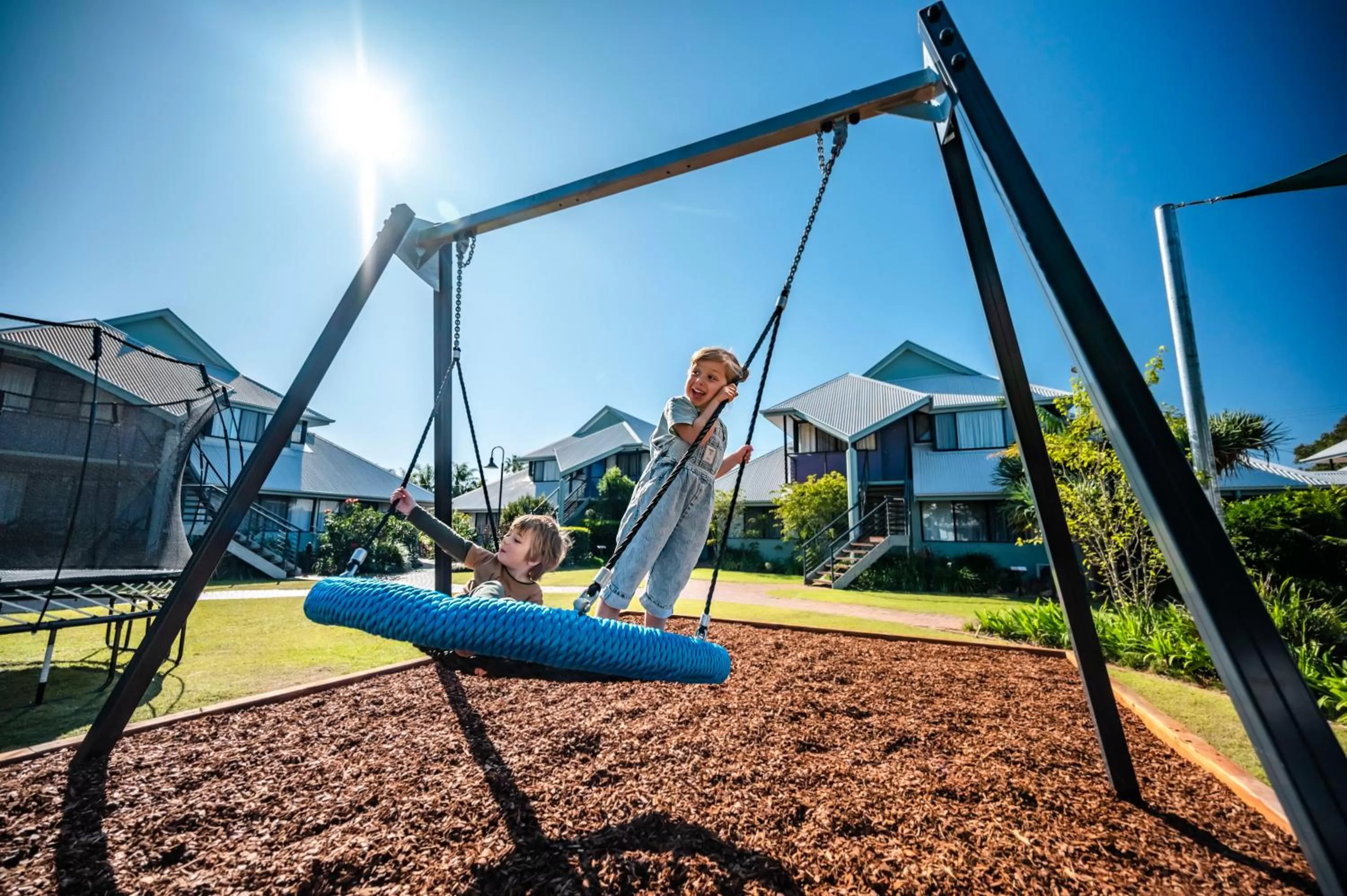 Children play ground in Riverside Holiday Resort Urunga