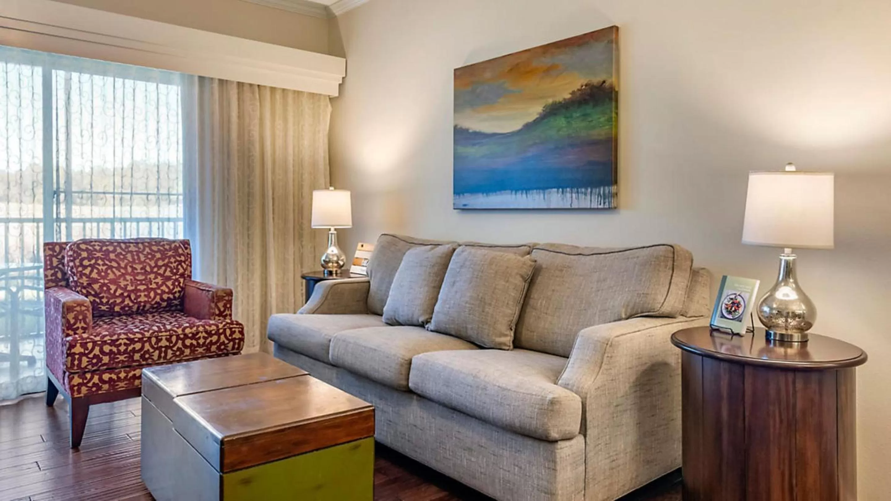 Living room in Bluegreen Vacations Grande Villas at World Golf Village