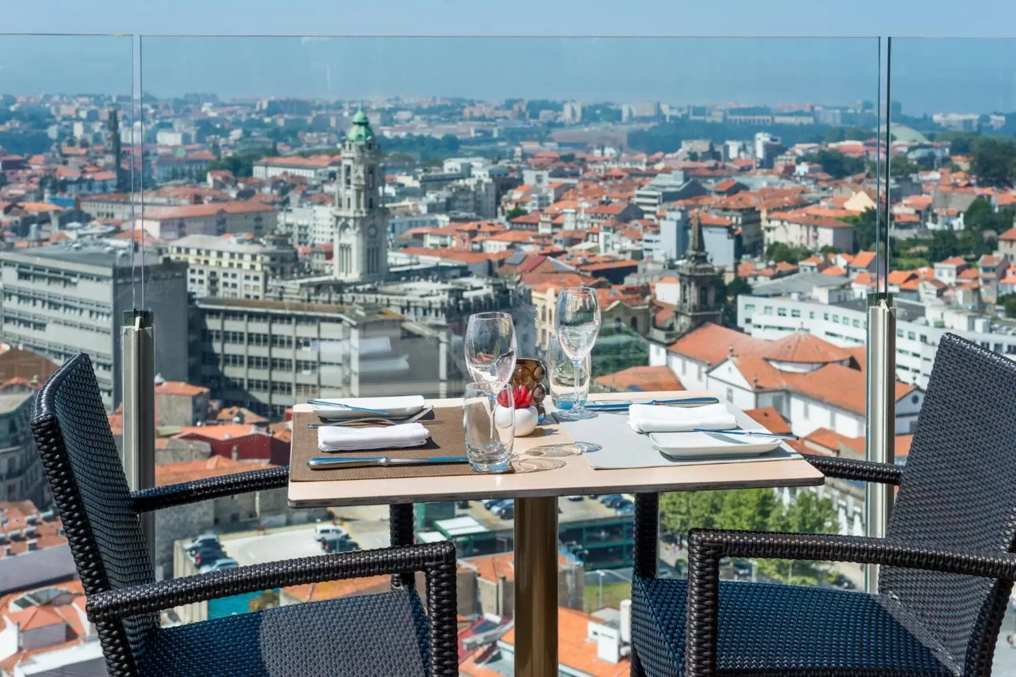 City view, Restaurant/Places to Eat in Hotel Dom Henrique - Downtown