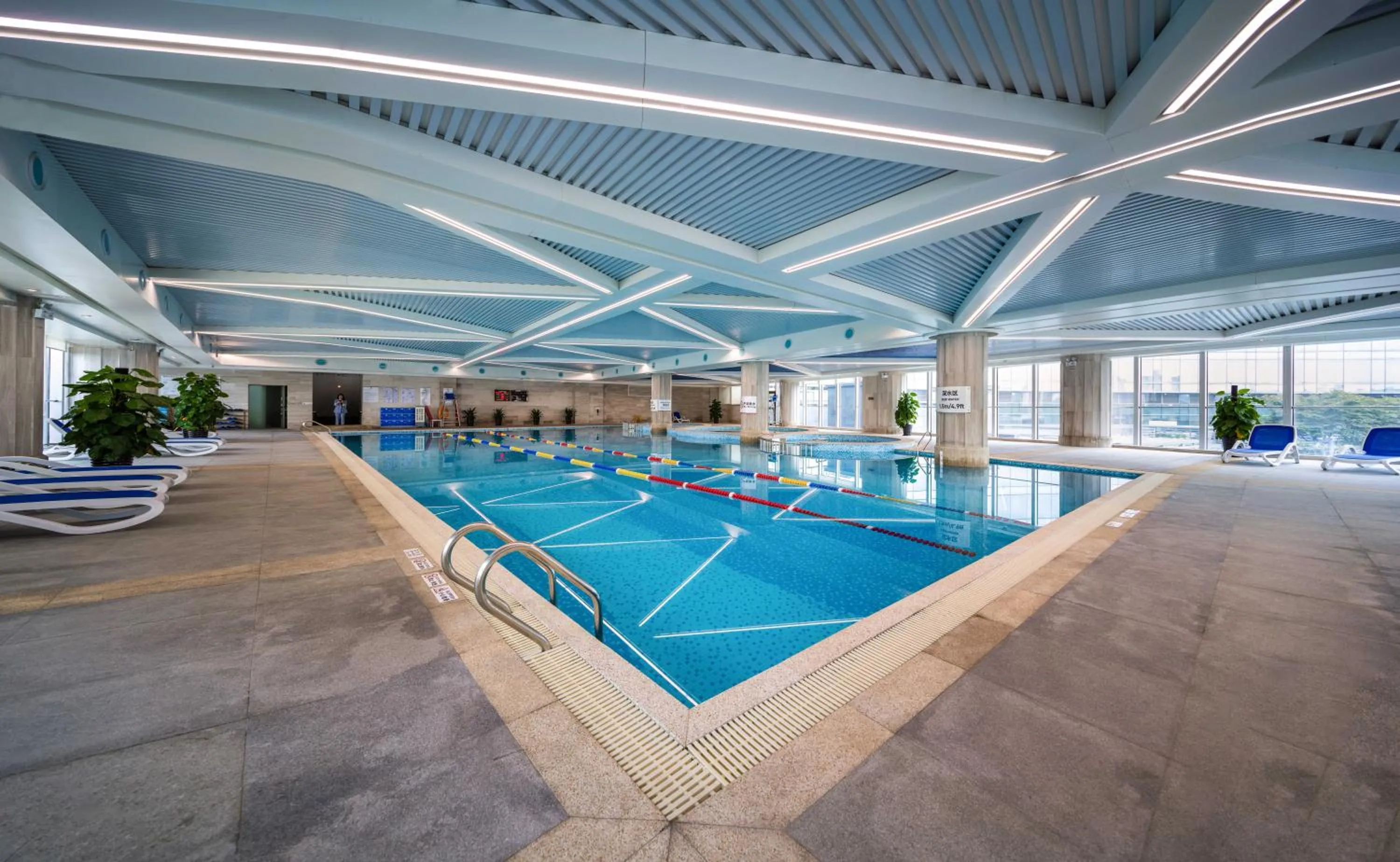 Swimming pool in Tonino Lamborghini Hotel Kunshan City Center