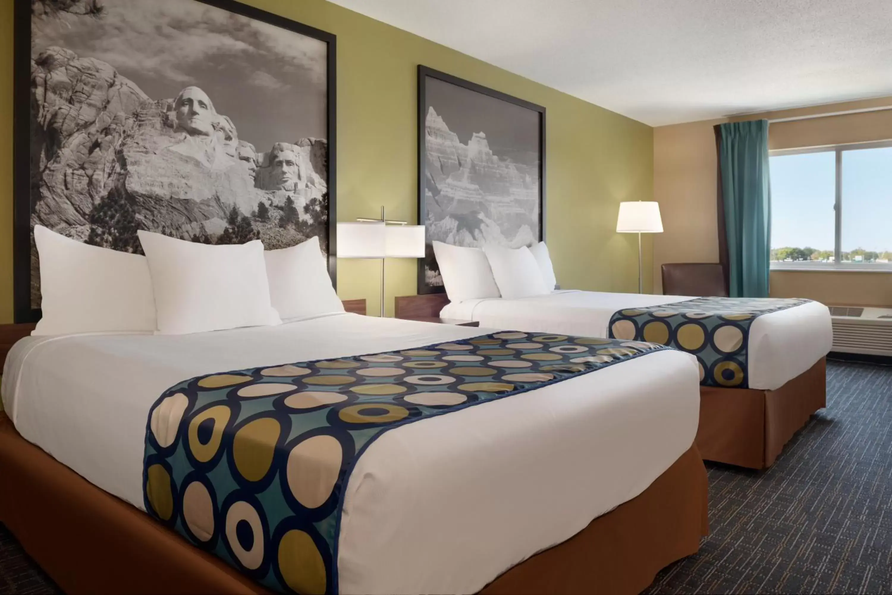 Bed in Super 8 by Wyndham Sioux Falls