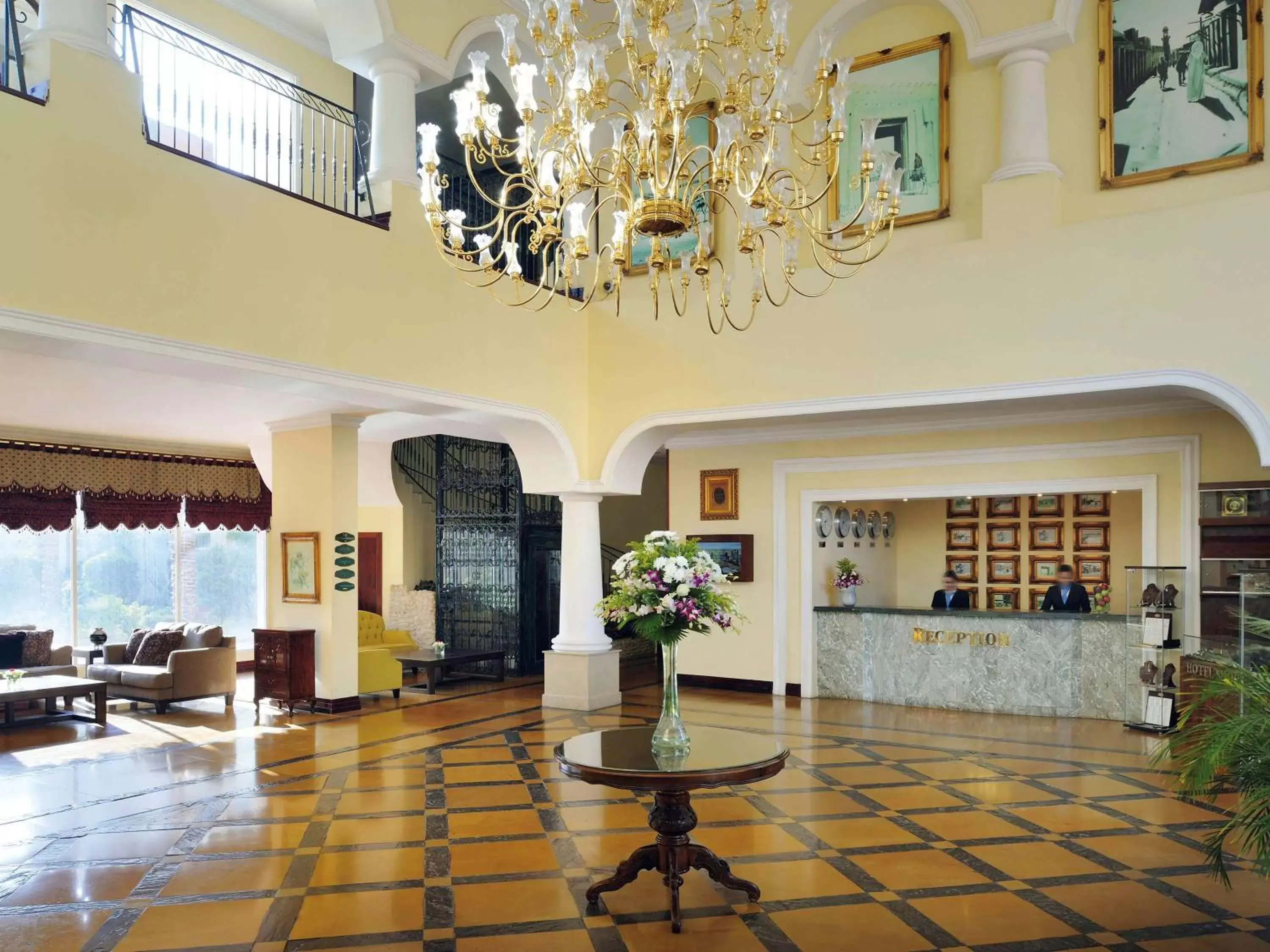 Property building, Lobby/Reception in Mövenpick Hotel Kuwait