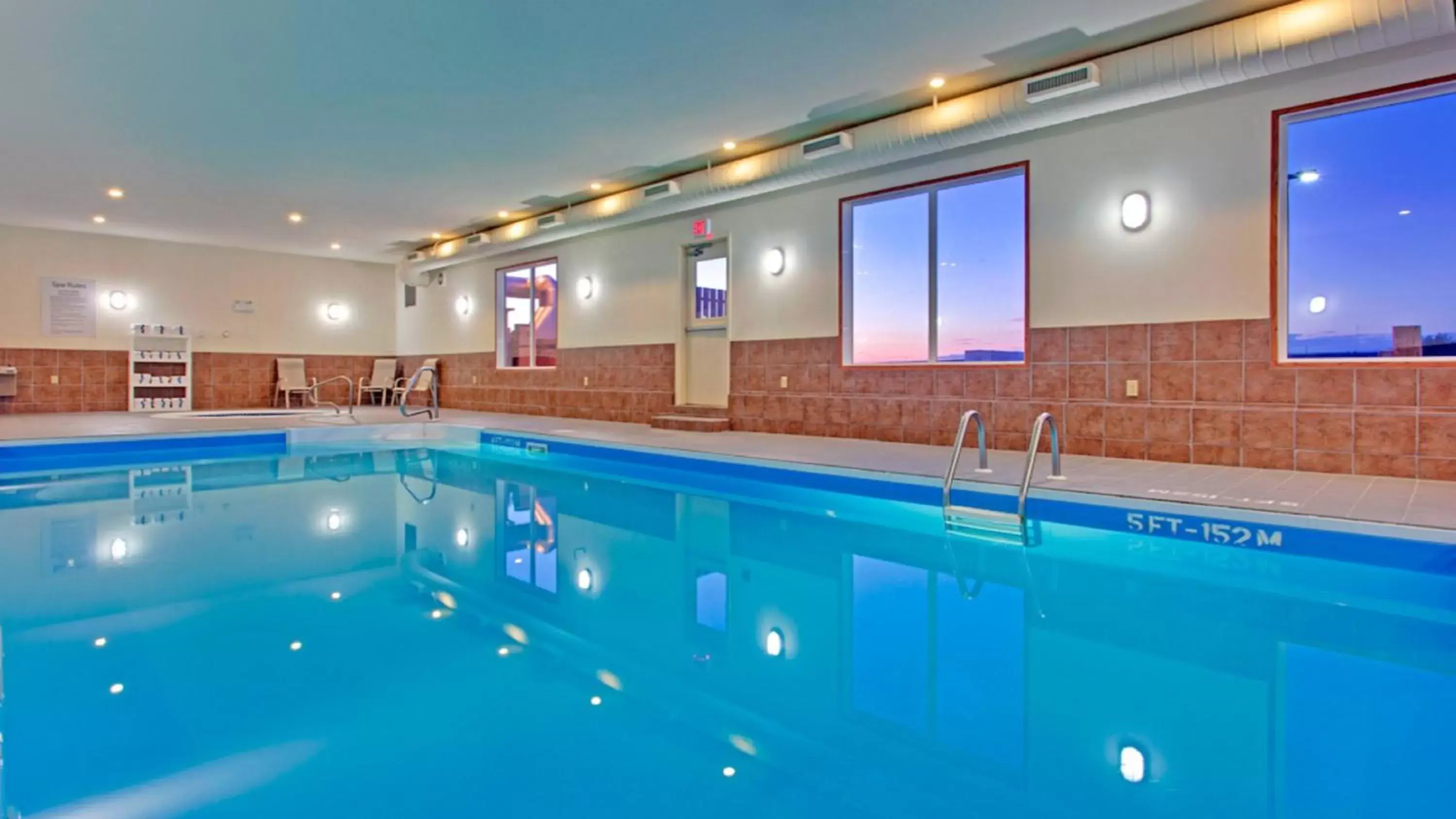 Swimming Pool in Holiday Inn Express Hotel & Suites Swift Current, an IHG Hotel