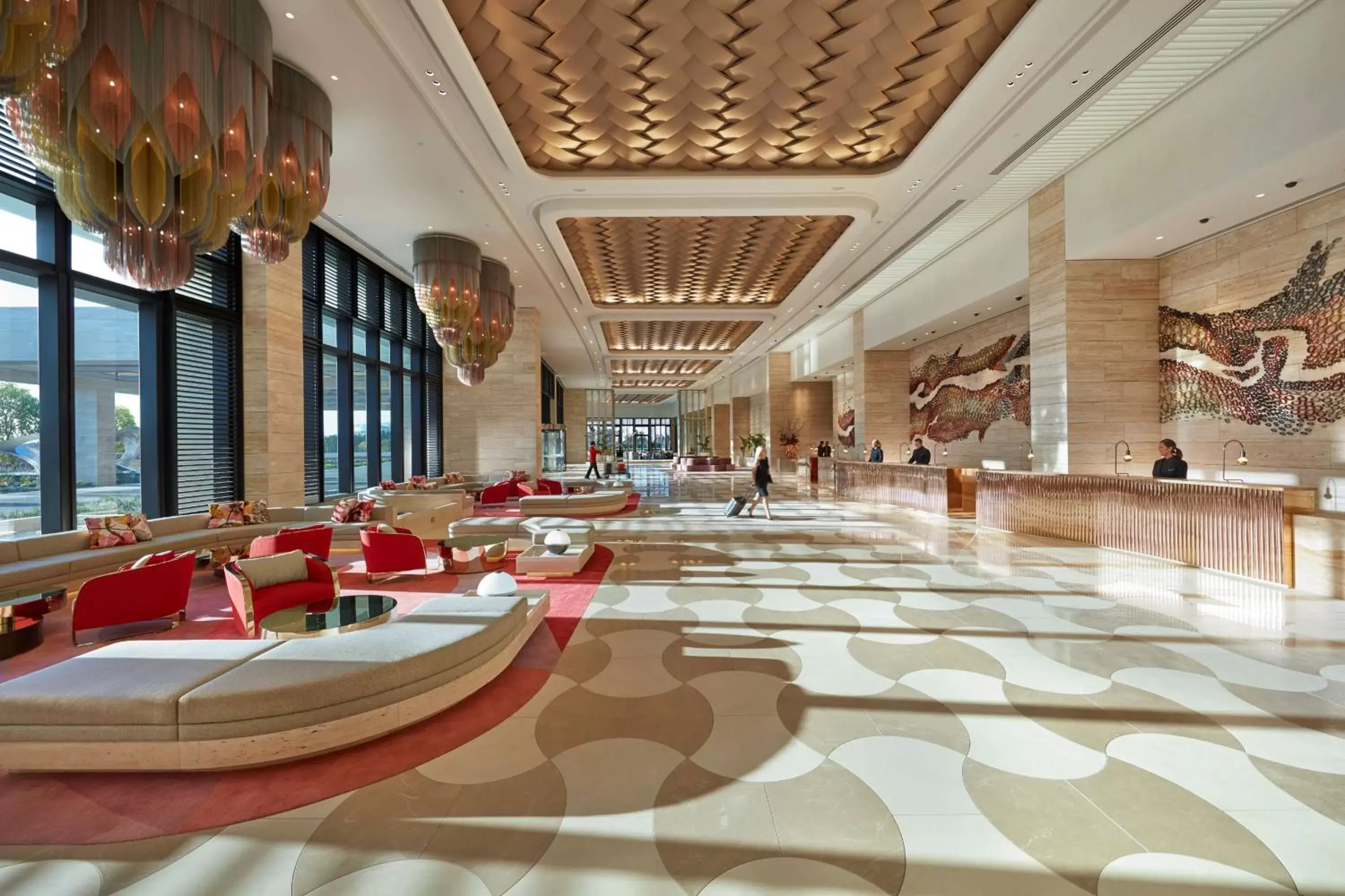 Lobby or reception, Restaurant/Places to Eat in Crown Towers Perth