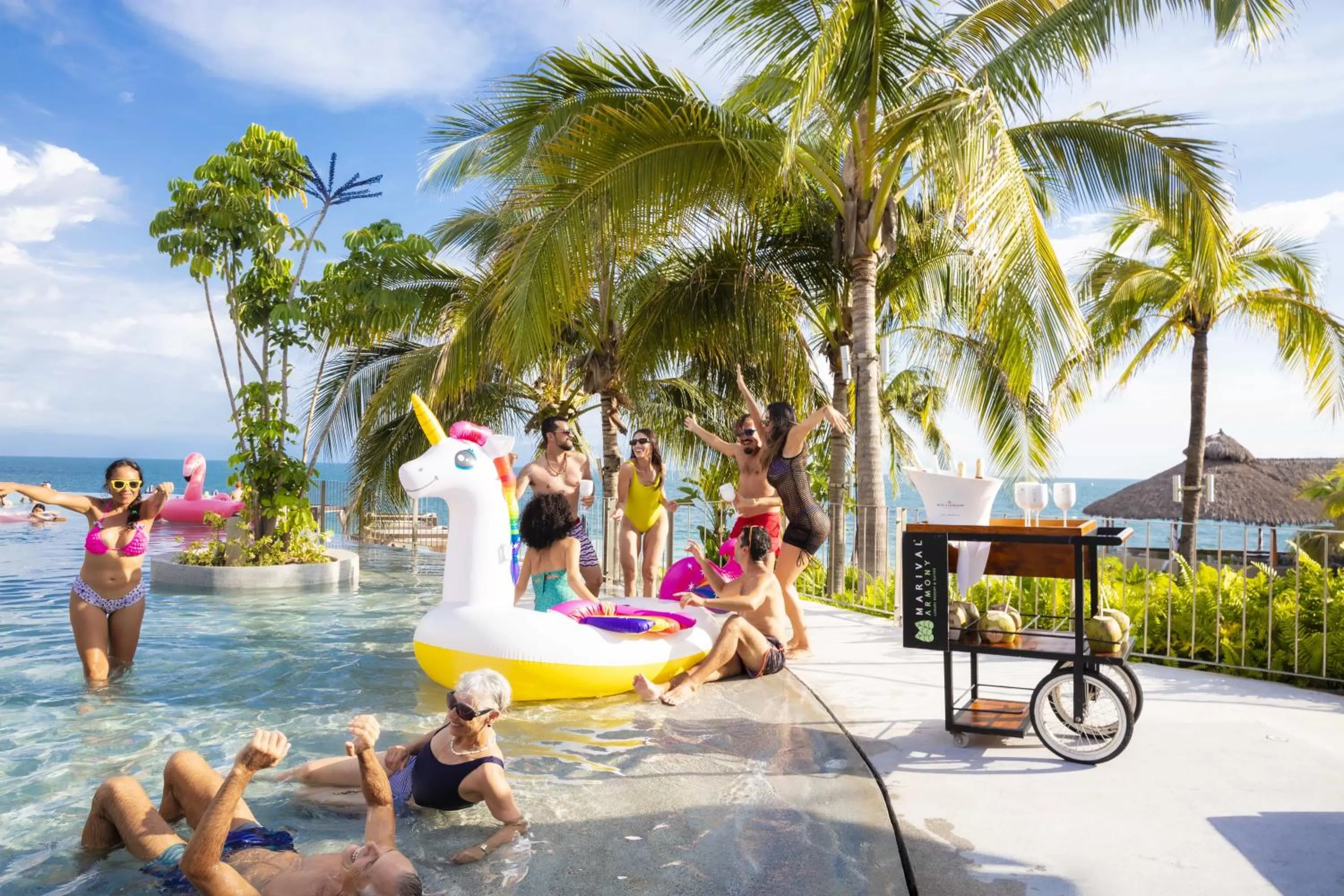 Swimming pool in Armony Marival Resort & Spa Punta de Mita - MGallery collection