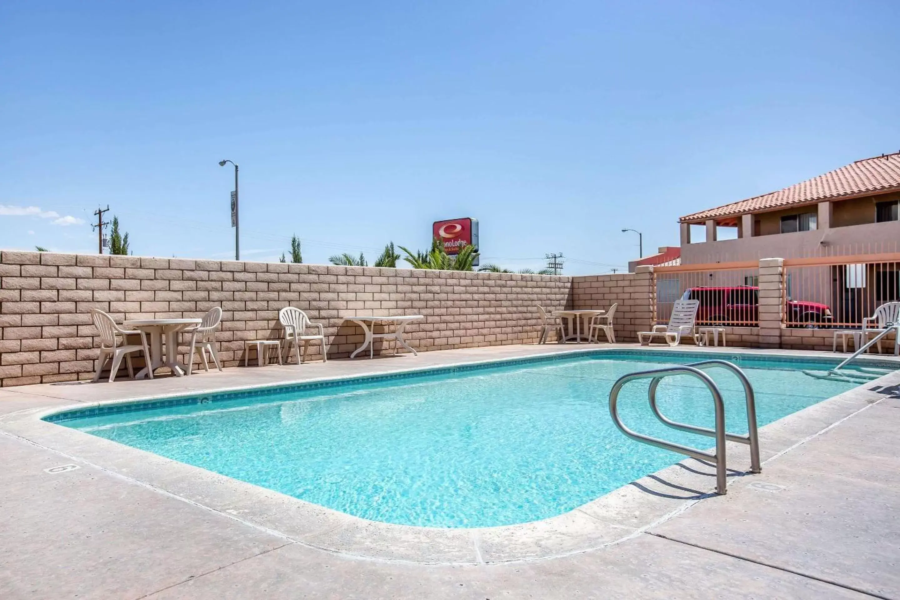 On site, Swimming Pool in Econo Lodge Inn & Suites near China Lake Naval Station