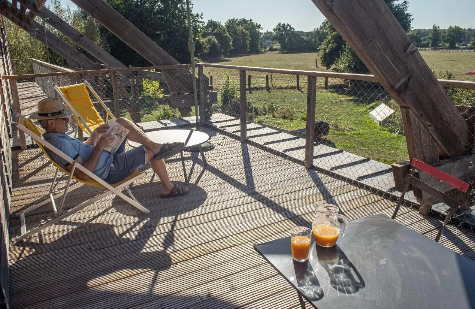 Patio in Le jardin des 4 saisons