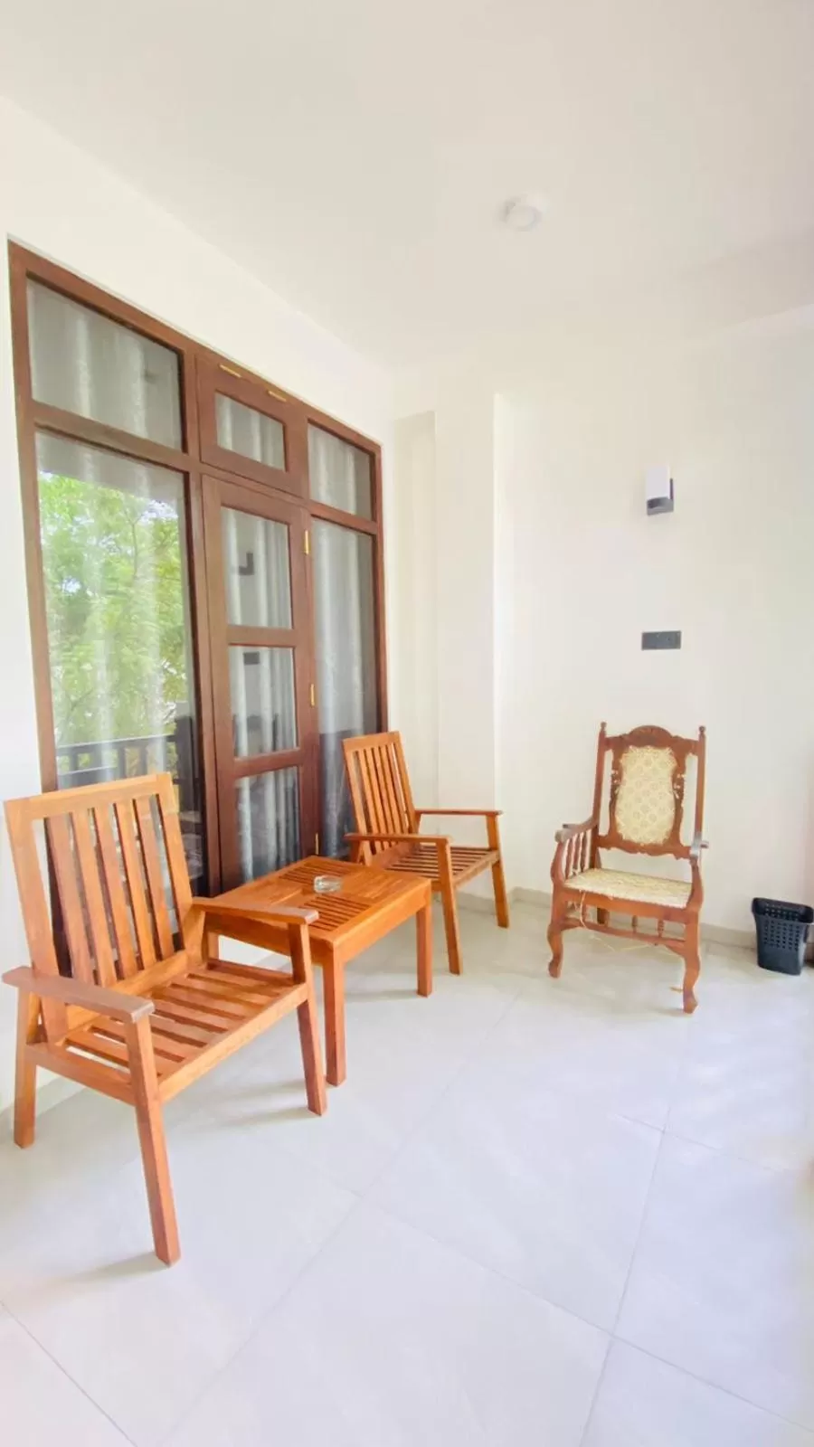 Seating area in Mirissa Village MIRISSA