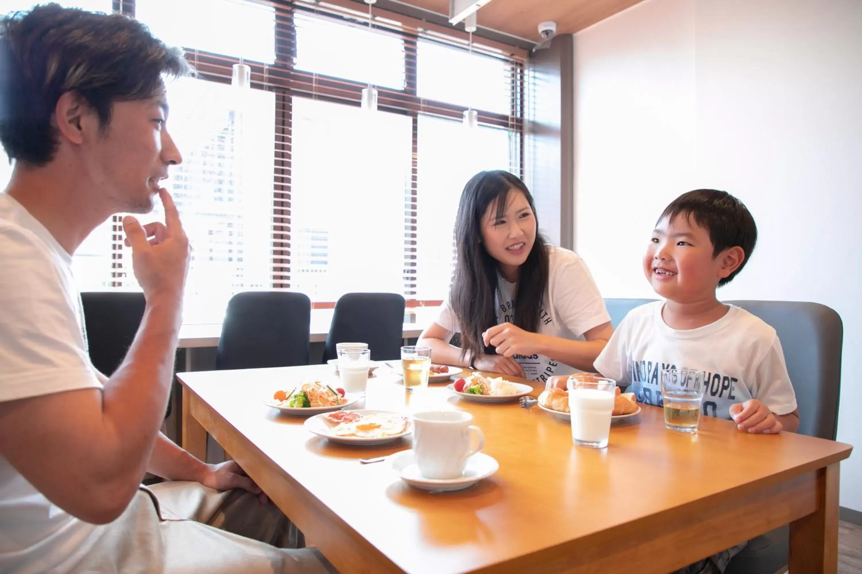 People in Narita AIC Airport Hotel