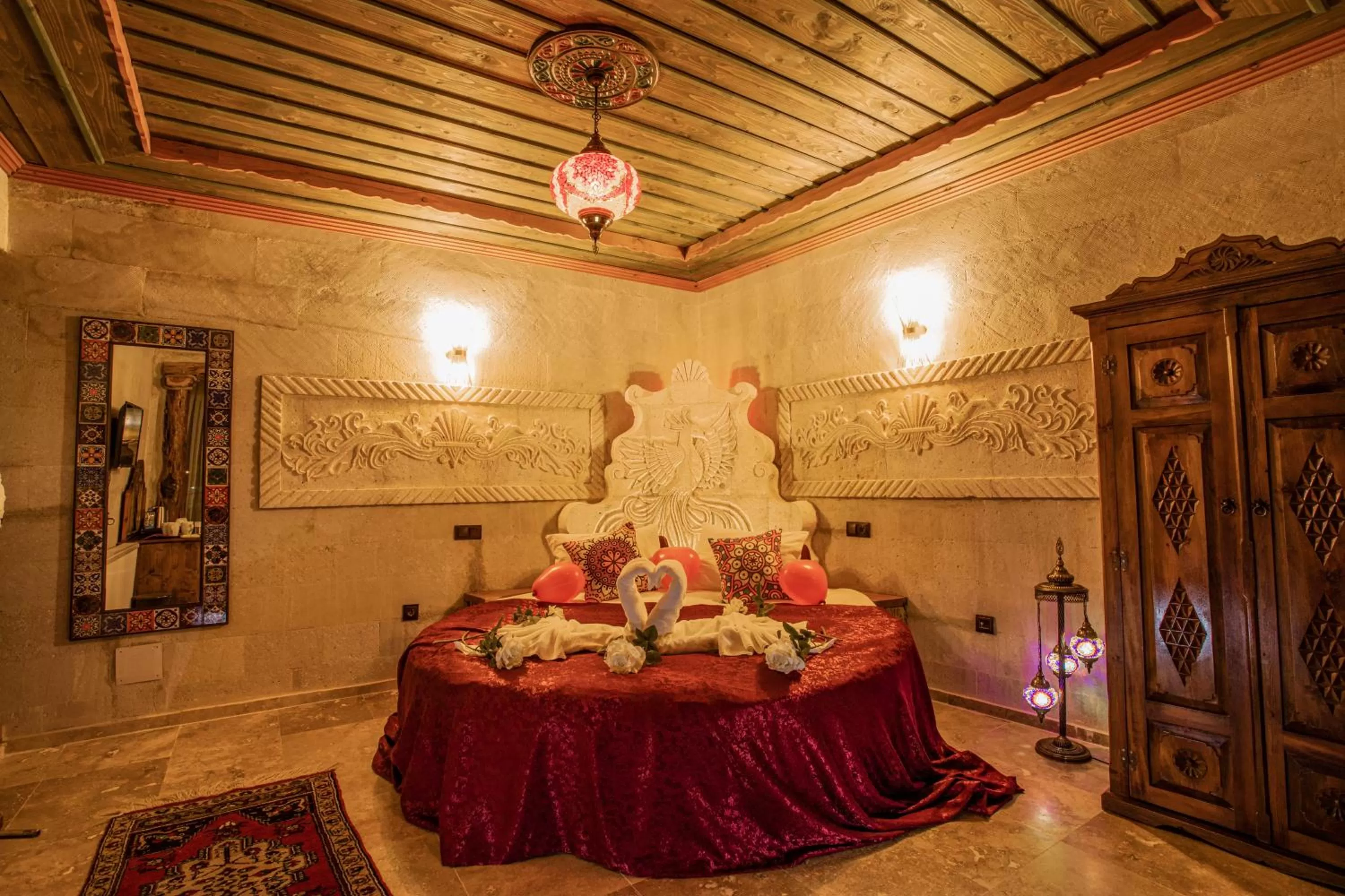 Bed in Historical Goreme House