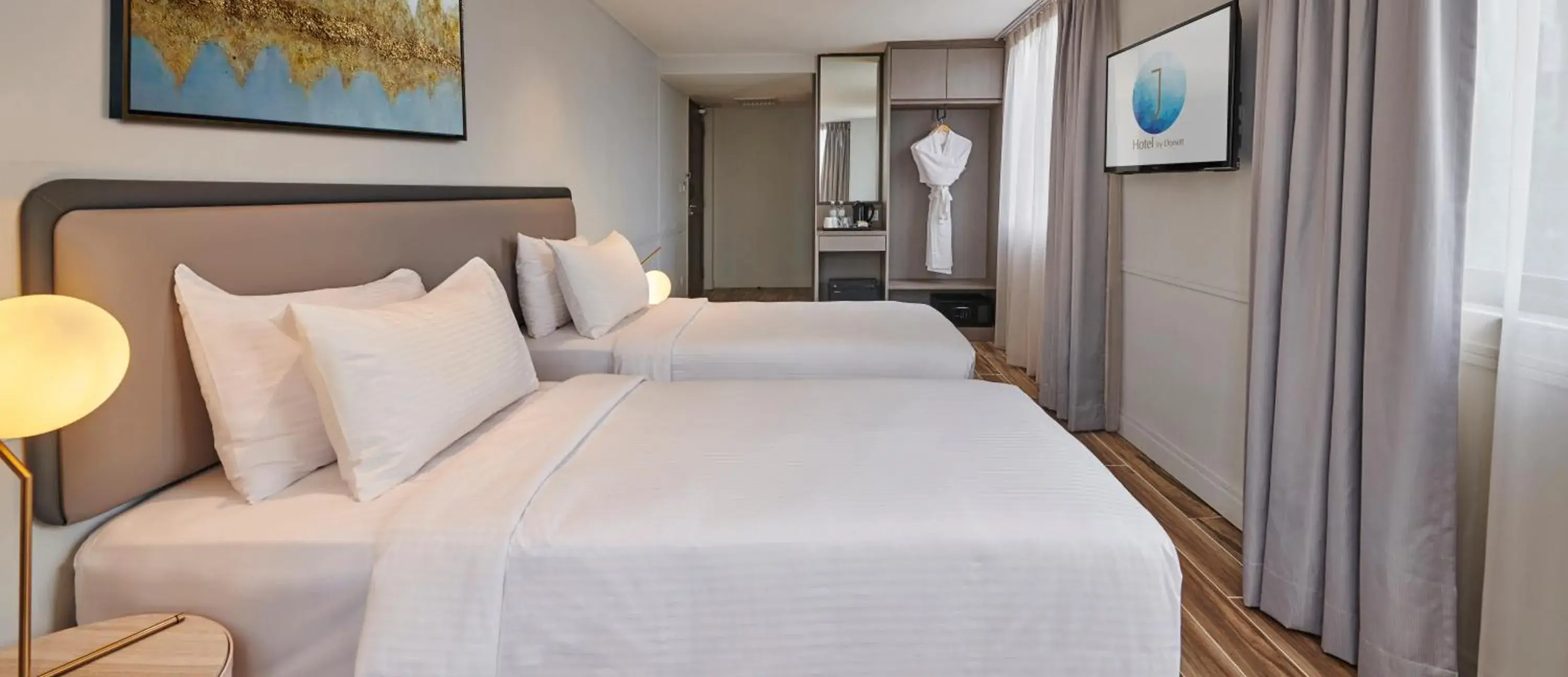 Bed in J-Hotel by Dorsett