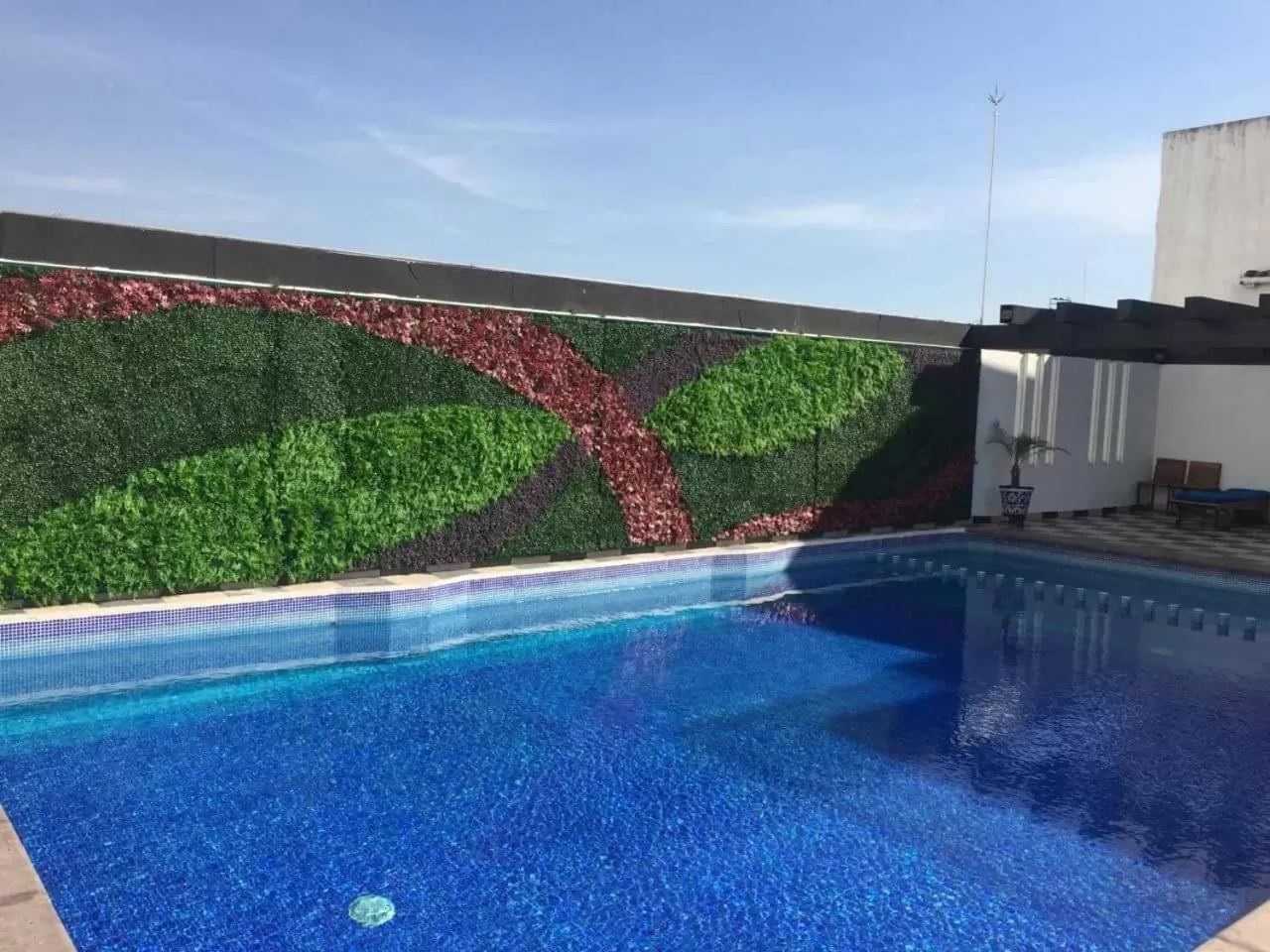 Swimming pool in Hotel Morales Historical & Colonial Downtown Core