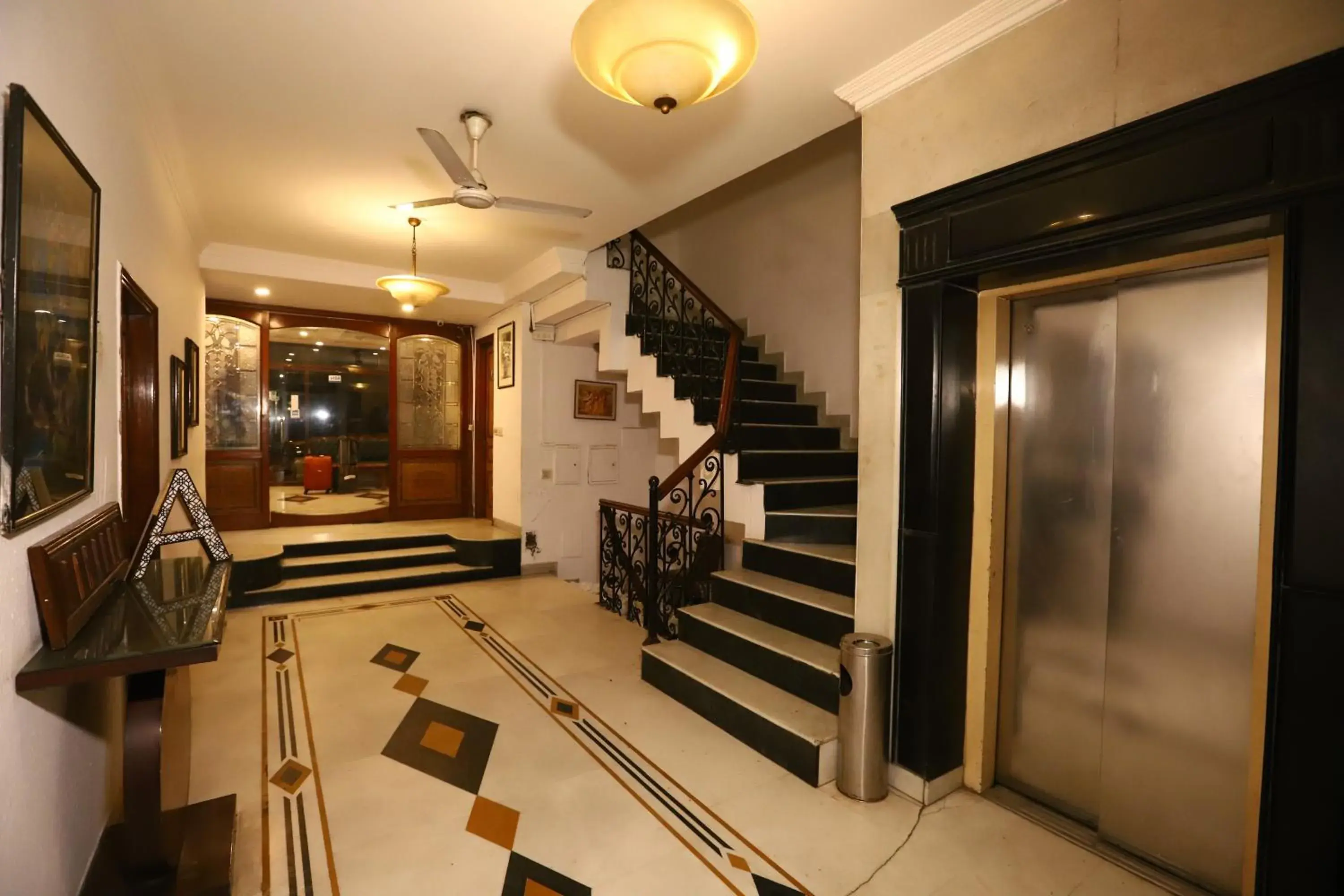 Lobby or reception in Hotel Ambica Palace