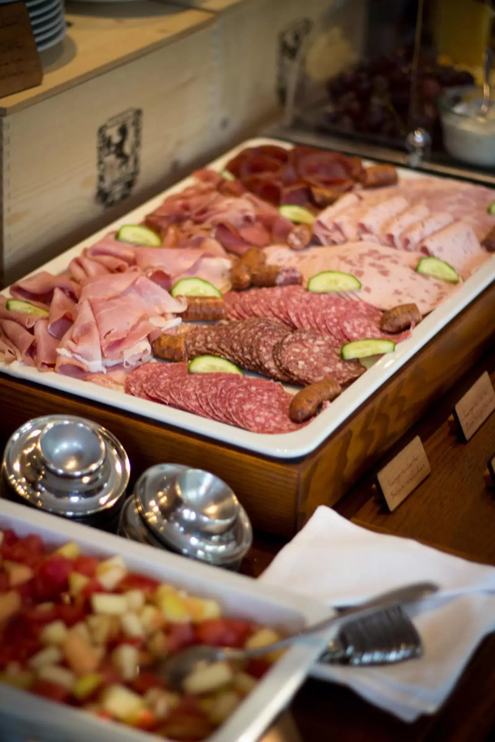 Buffet breakfast, Food in Schloss Burgellern