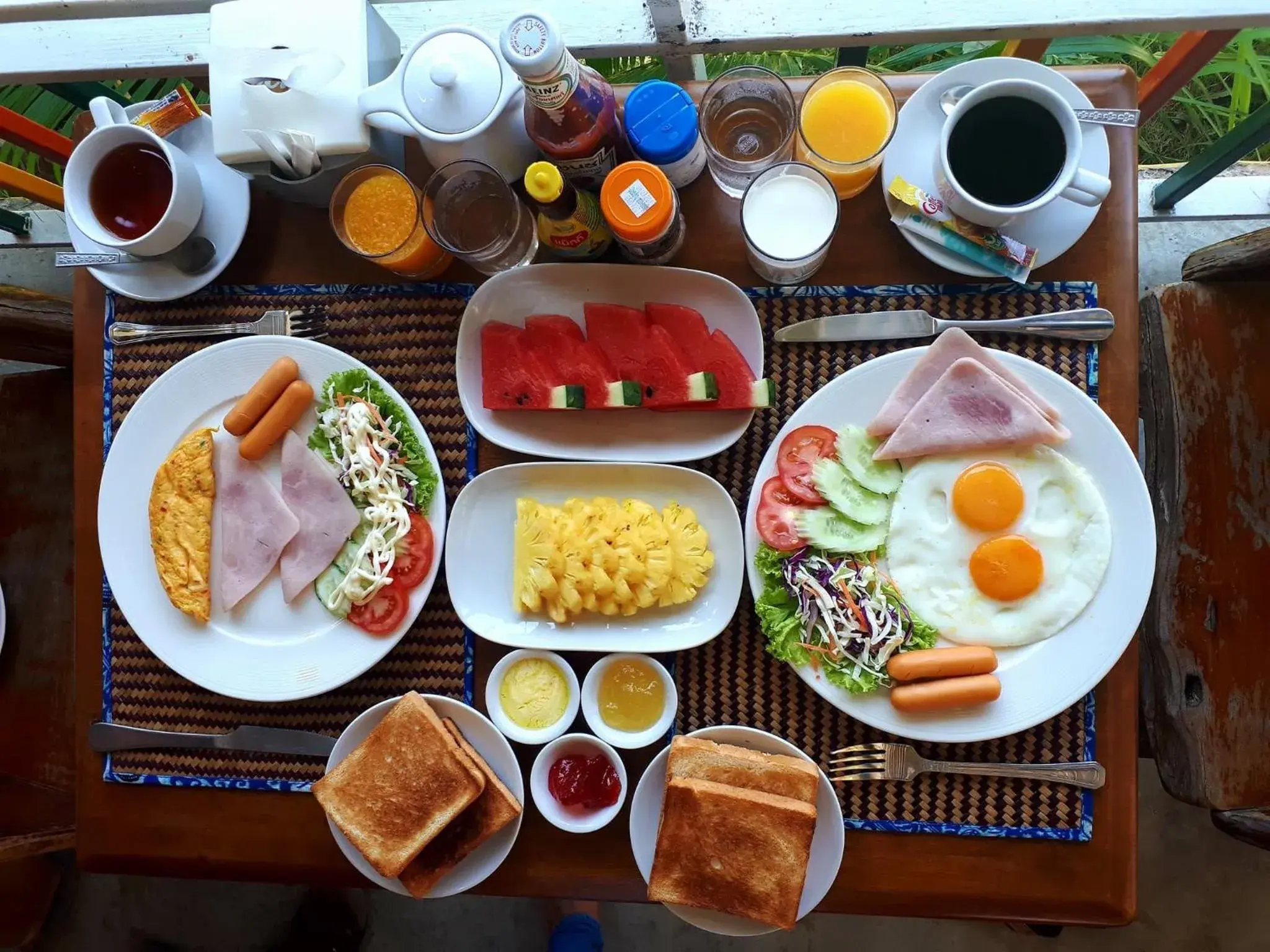 American breakfast, Breakfast in Lanta for Rest Boutique