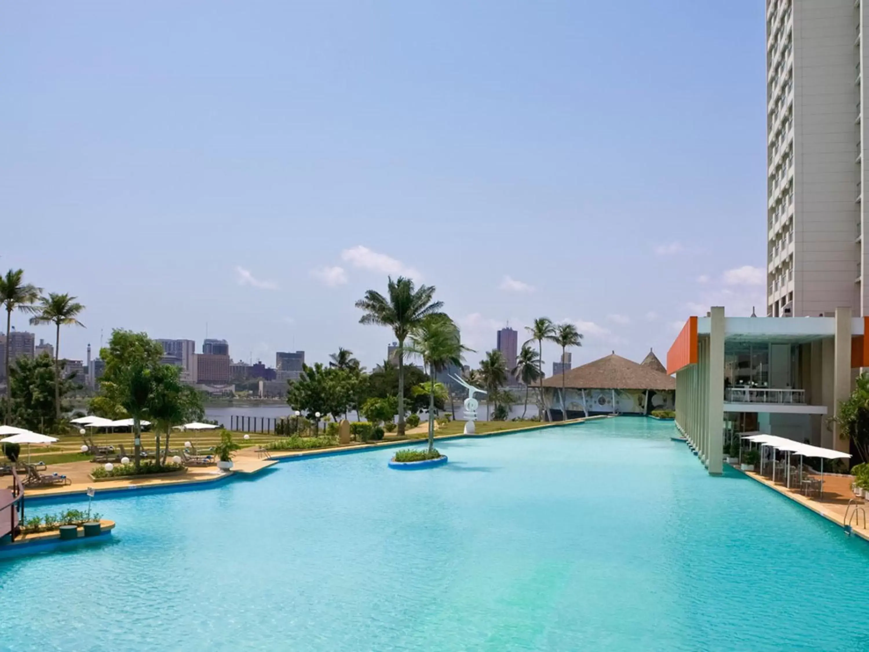 Property building, Swimming Pool in Sofitel Abidjan Hotel Ivoire