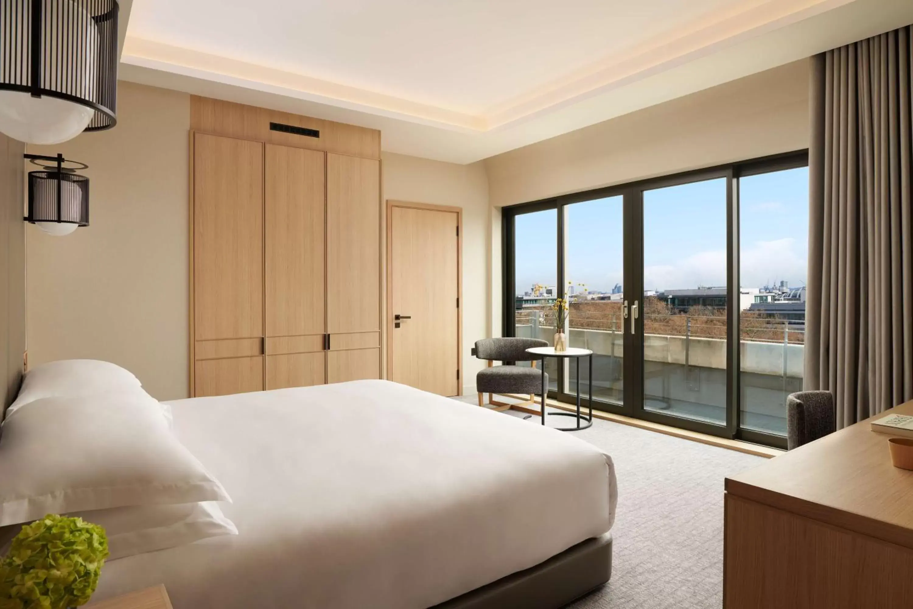Photo of the whole room, Bed in Nobu Hotel London Portman Square