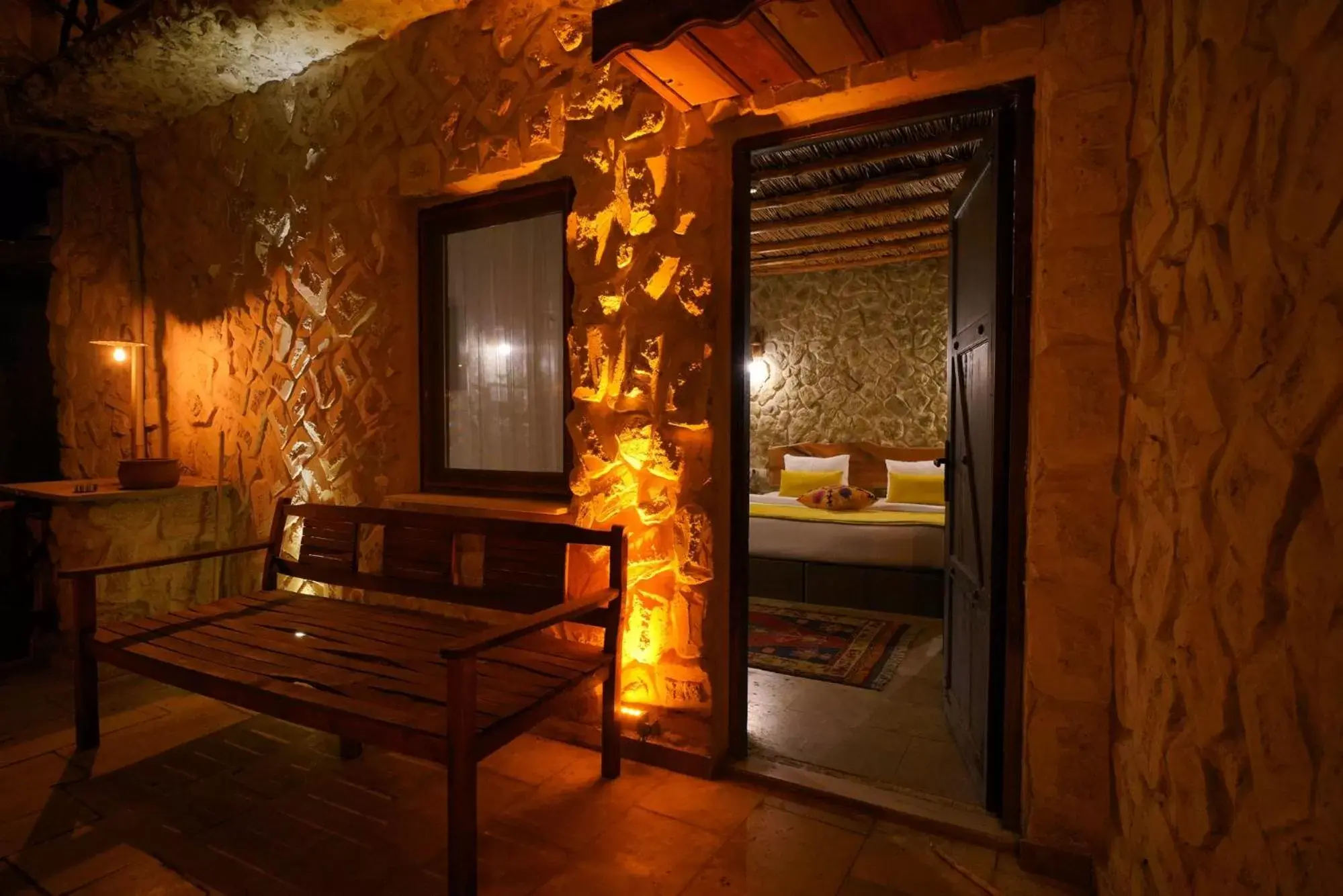 Seating area in Cappadocia Nar Cave House & Hot Swimming Pool
