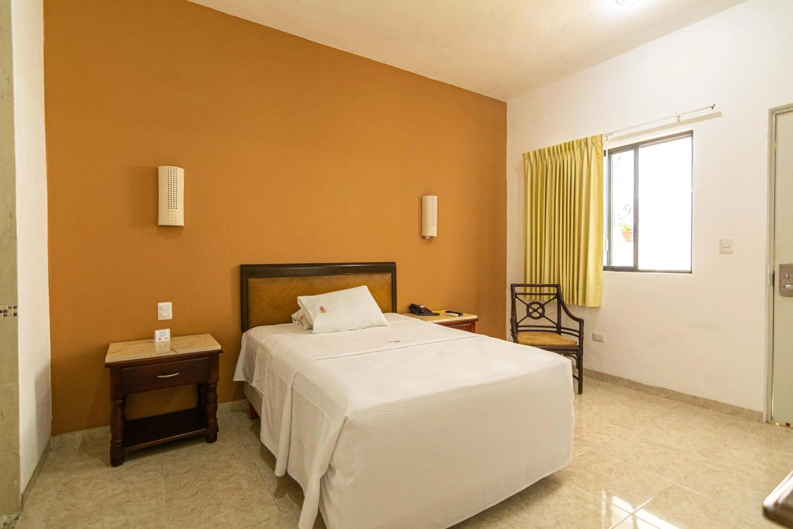 Bed in Hotel María Jose