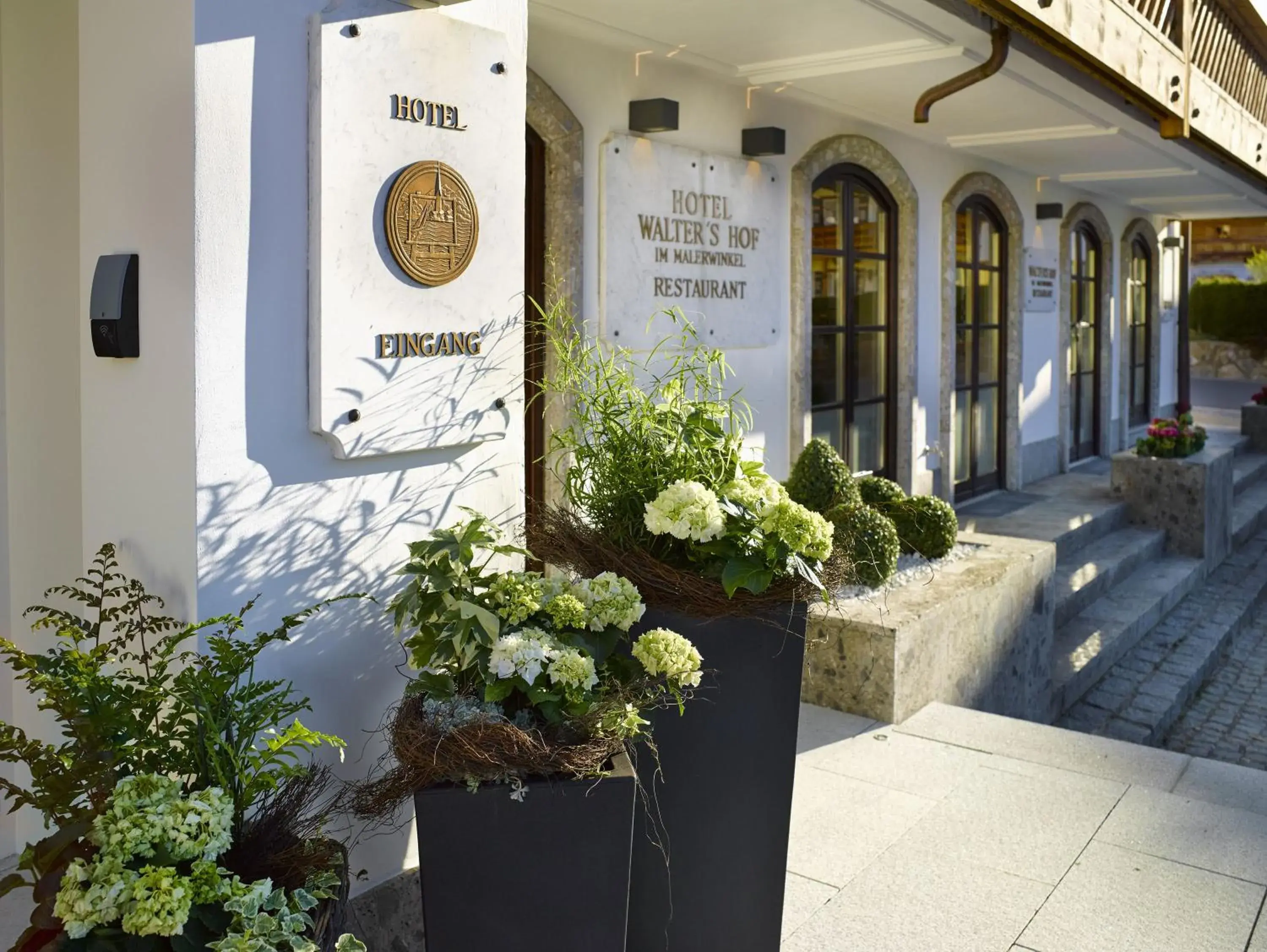 Facade/entrance in Seehotel Waltershof