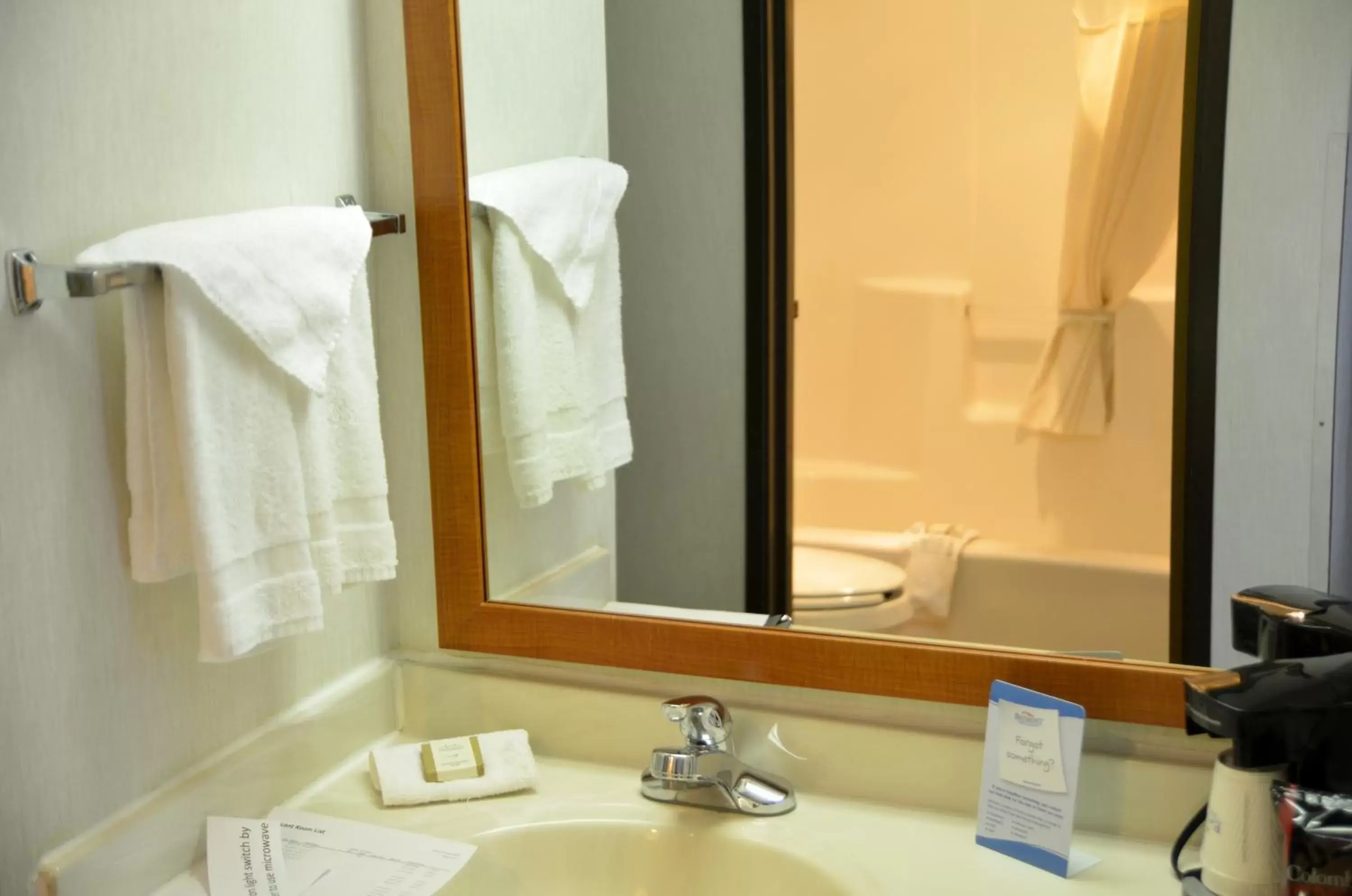 Bathroom in Baymont by Wyndham Port Huron Bathroom in Baymont by Wyndham Port Huron